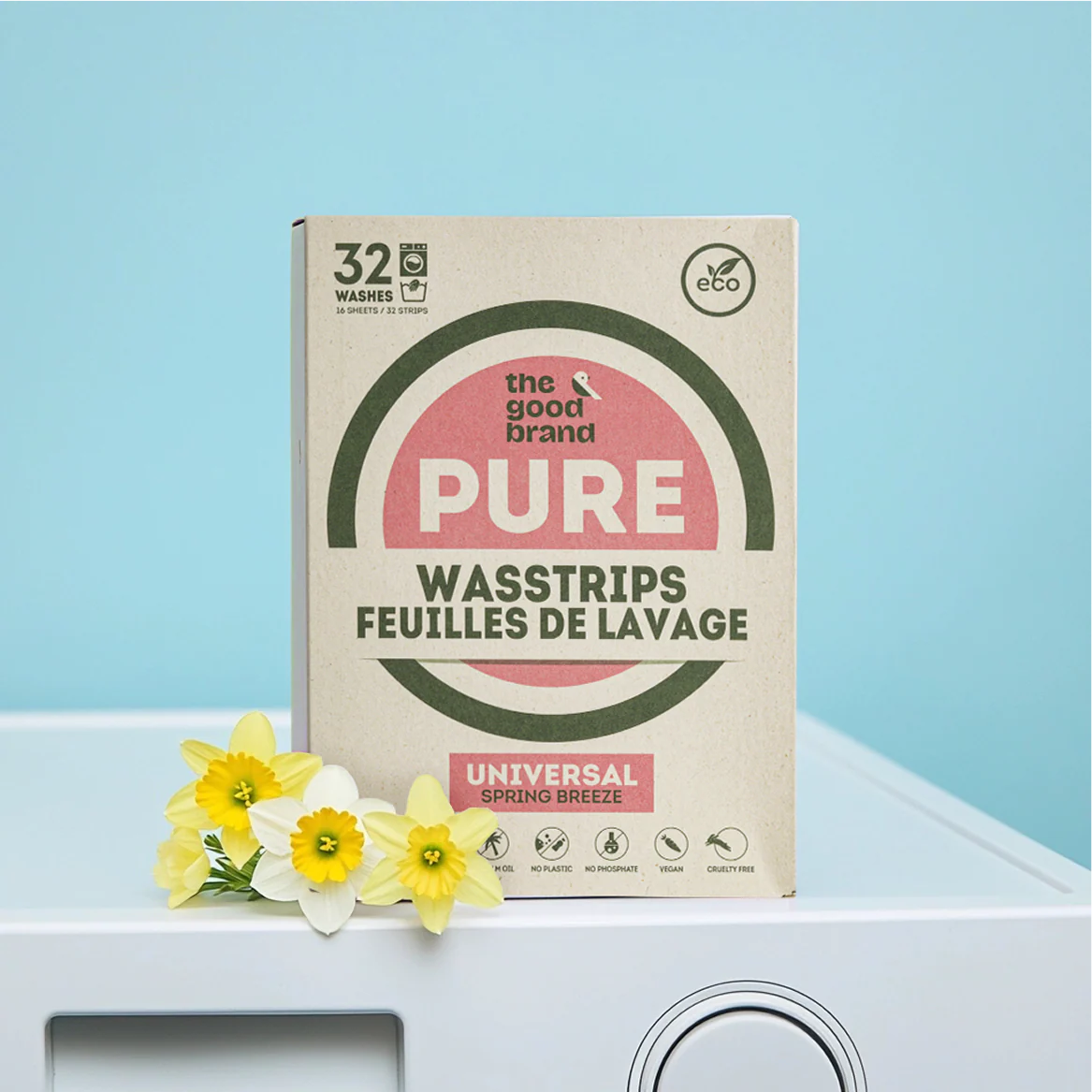 The Good Brand Wash Strips skalbimo juostelės