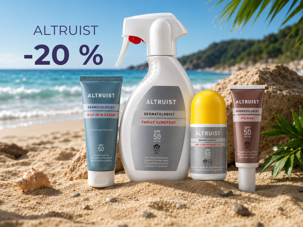 -20 % Altruist kosmetikai