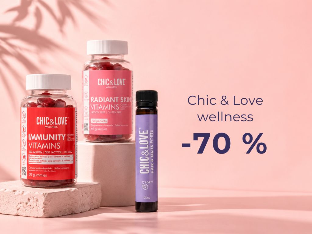 -70 % Chic&Love wellness atrinktiems maisto papildams