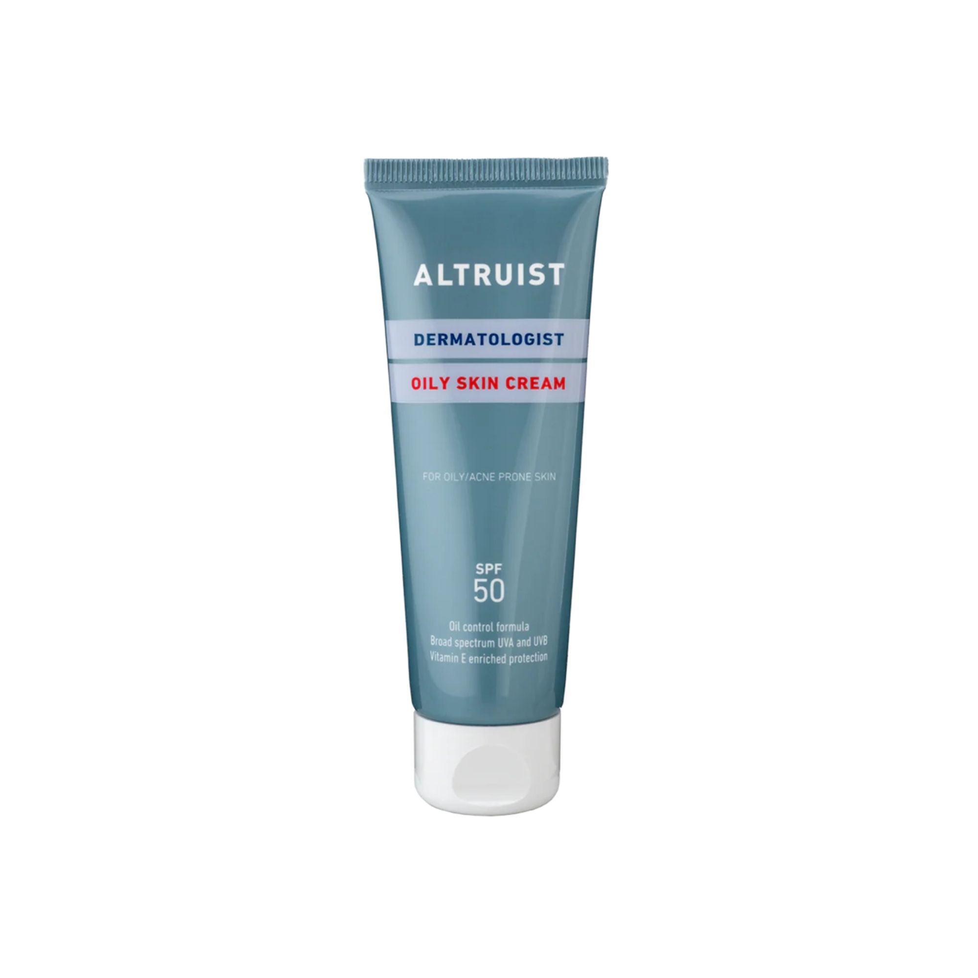 ALTRUIST Oily Skin Cream SPF50 apsauginis kremas nuo saulės riebiai odai