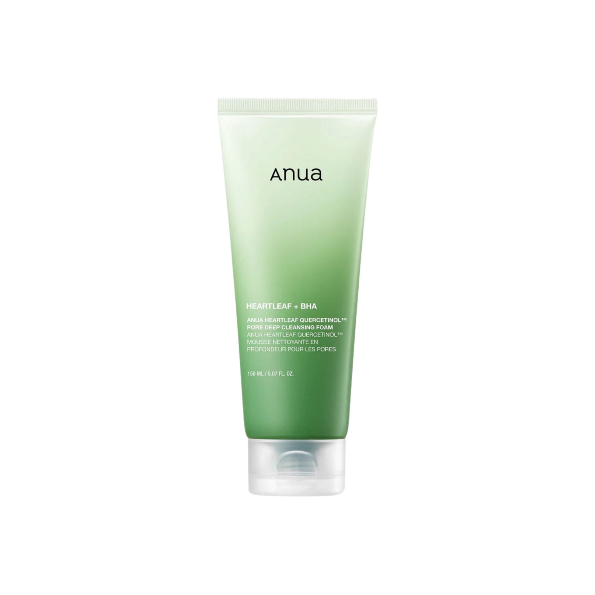 ANUA Heartleaf Quercetinol Pore Deep Cleansing Foam giliai poras valantis veido prausiklis