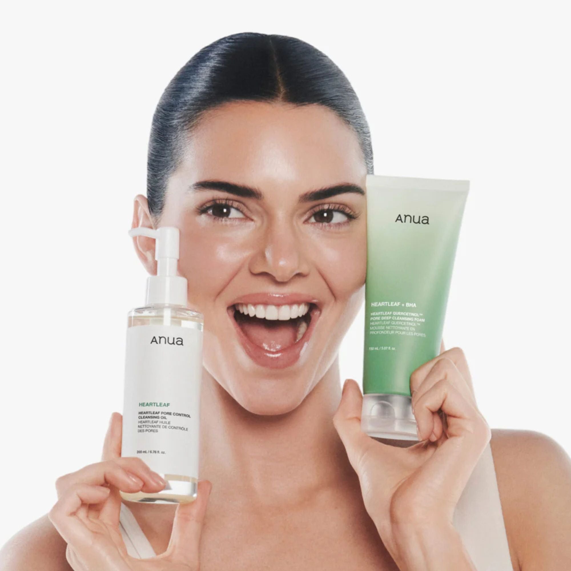 ANUA Heartleaf Quercetinol Pore Deep Cleansing Foam giliai poras valantis veido prausiklis 1