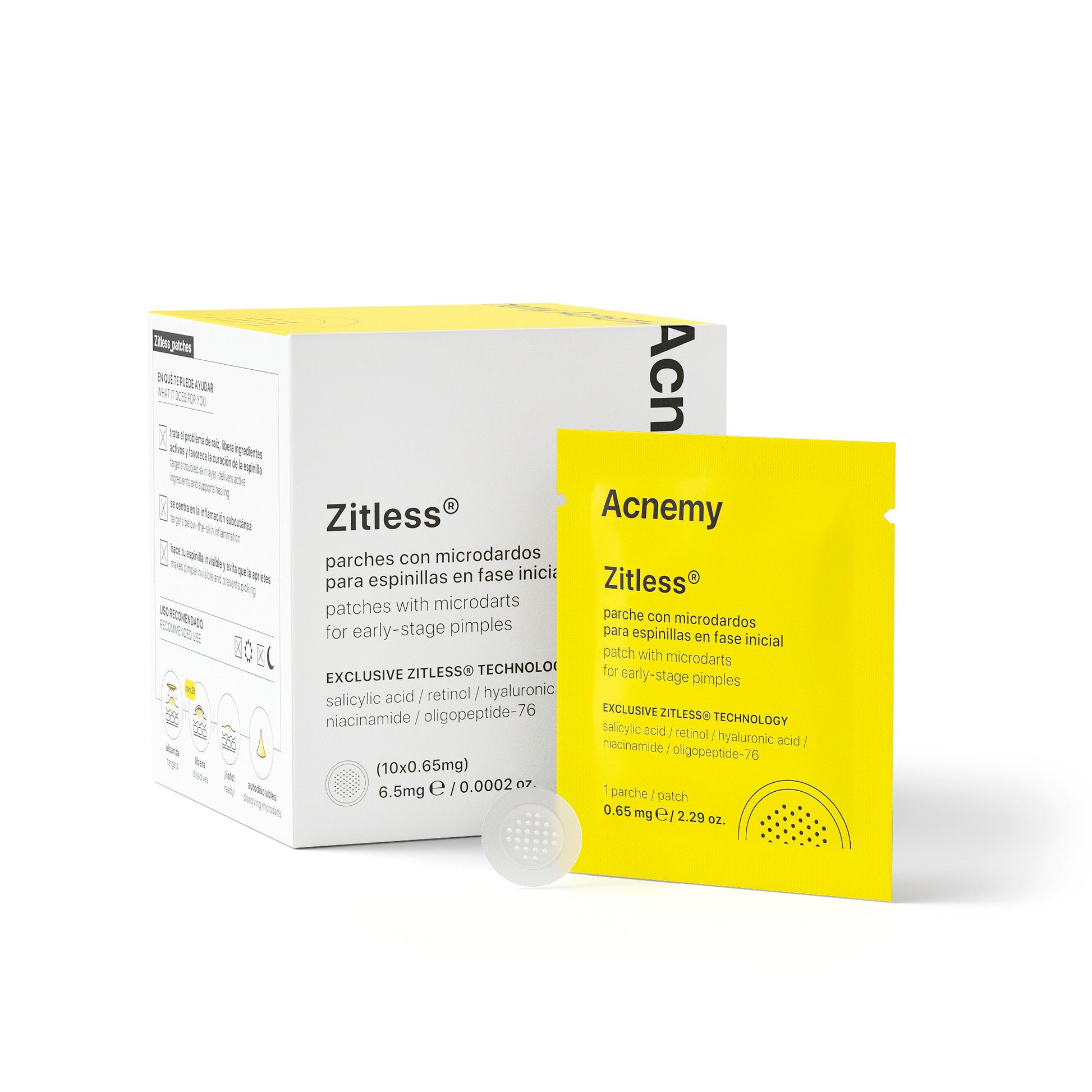 Zitless® pleistriukai ankstyvo spuogo prevencijai