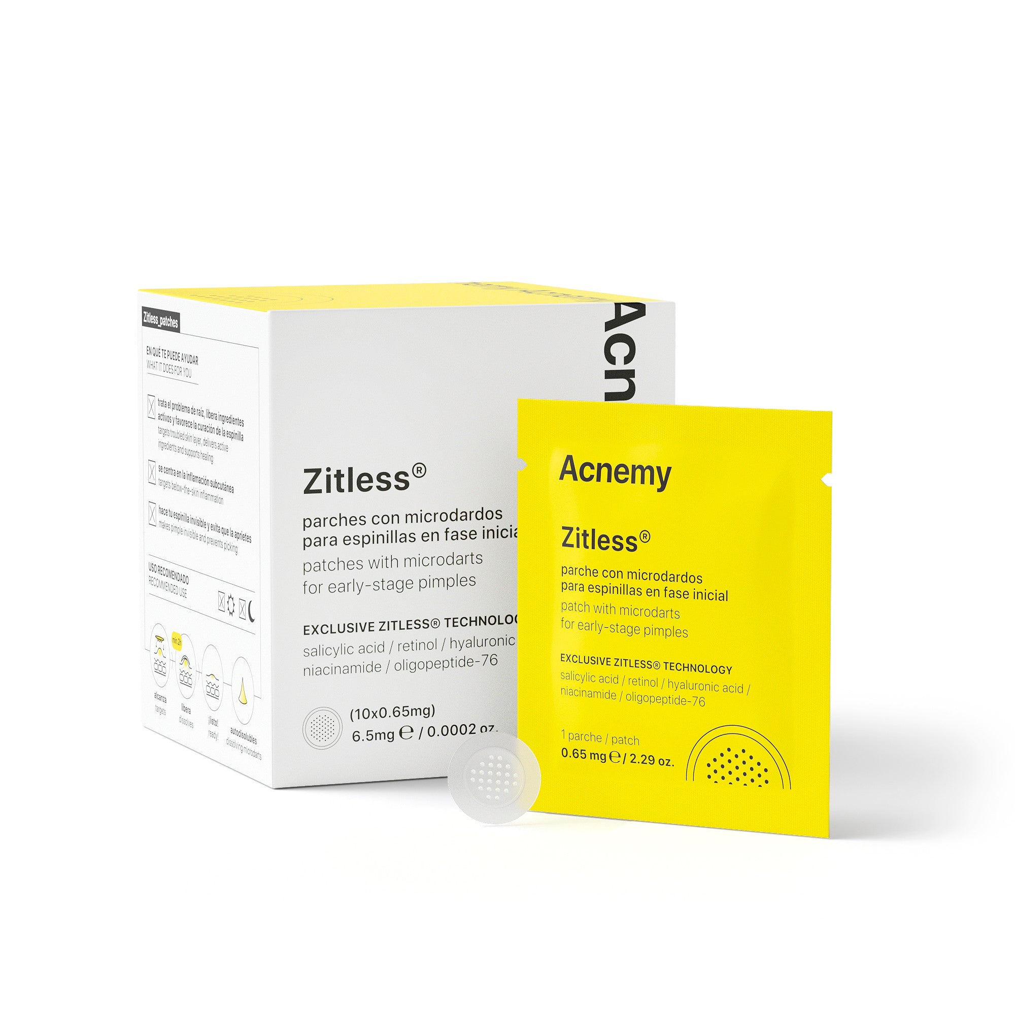 Zitless® pleistriukai ankstyvo spuogo prevencijai