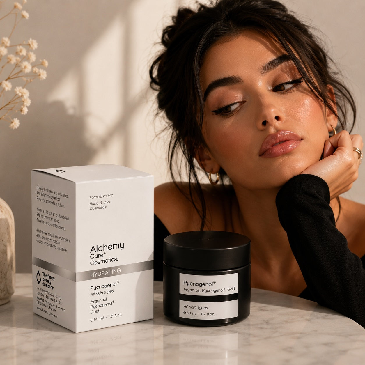 Alchemy Hydrating Cream Pycnogenol drėkinamasis veido kremas