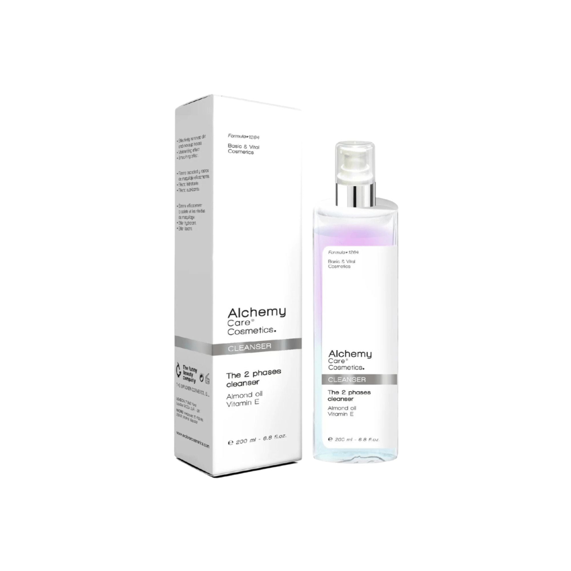 Alchemy The 2 Phases Cleanser dvifazis veido ir akių makiažo valiklis