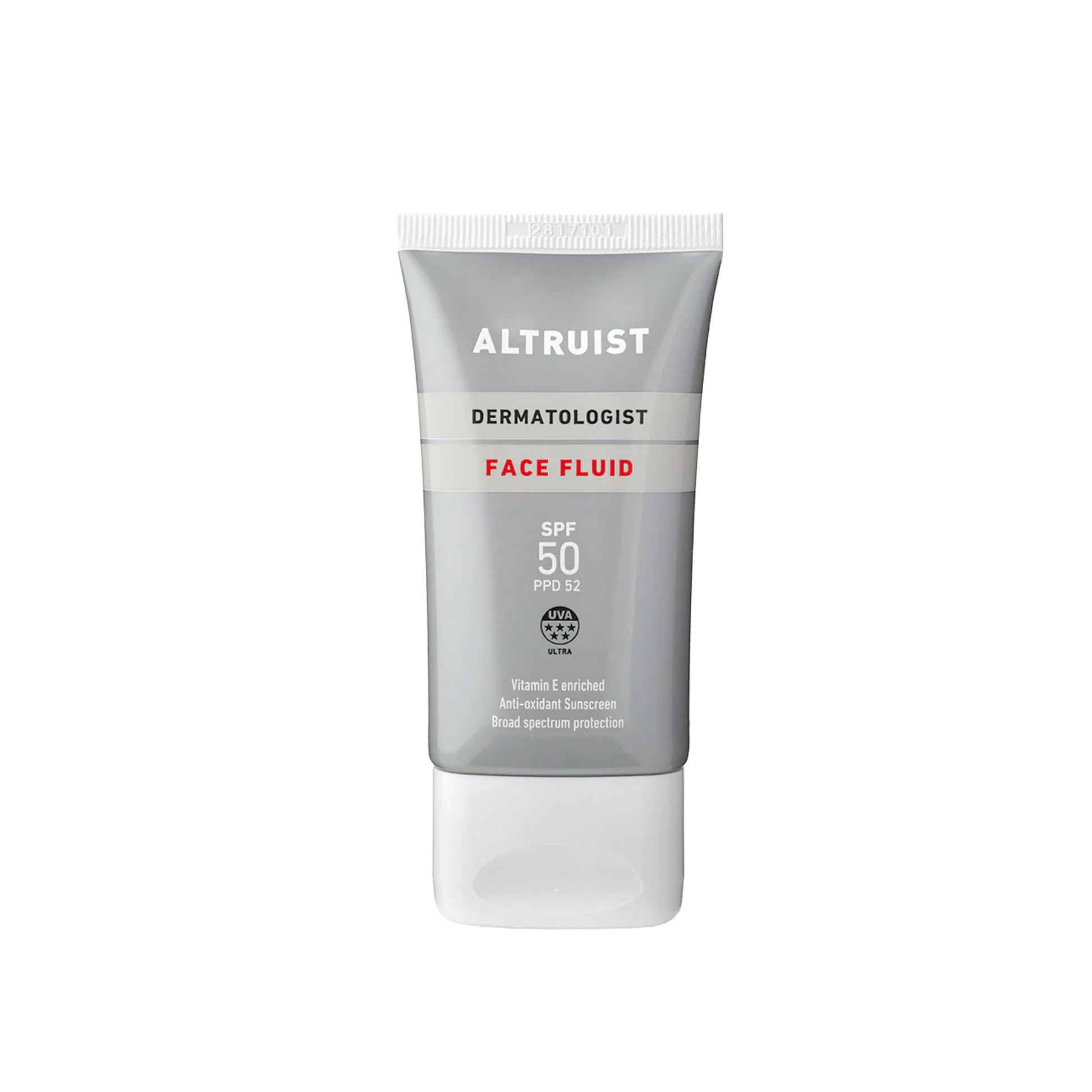 Altruist Apsauginis veido fluidas nuo saulės SPF50
