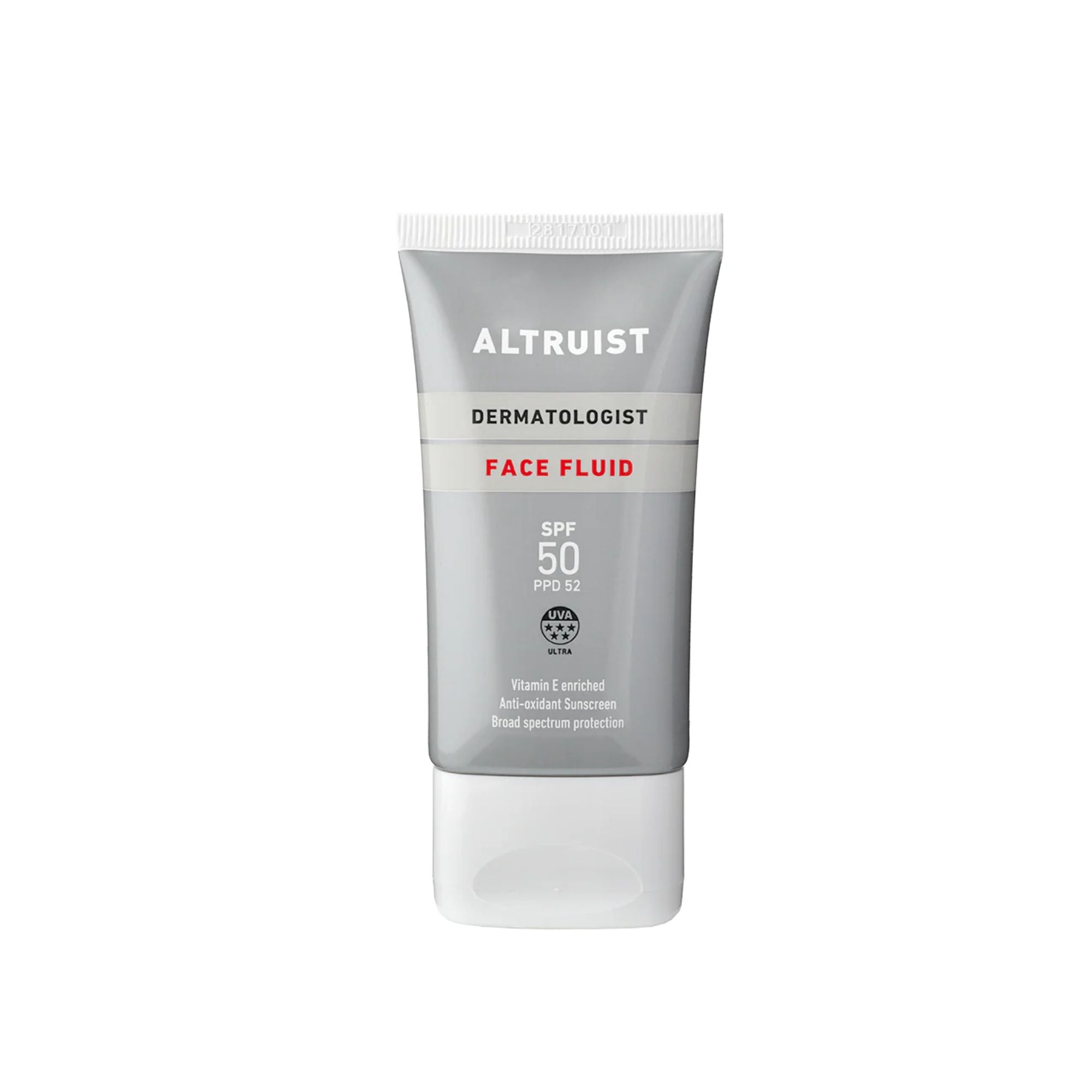 Altruist Apsauginis veido fluidas nuo saulės SPF50