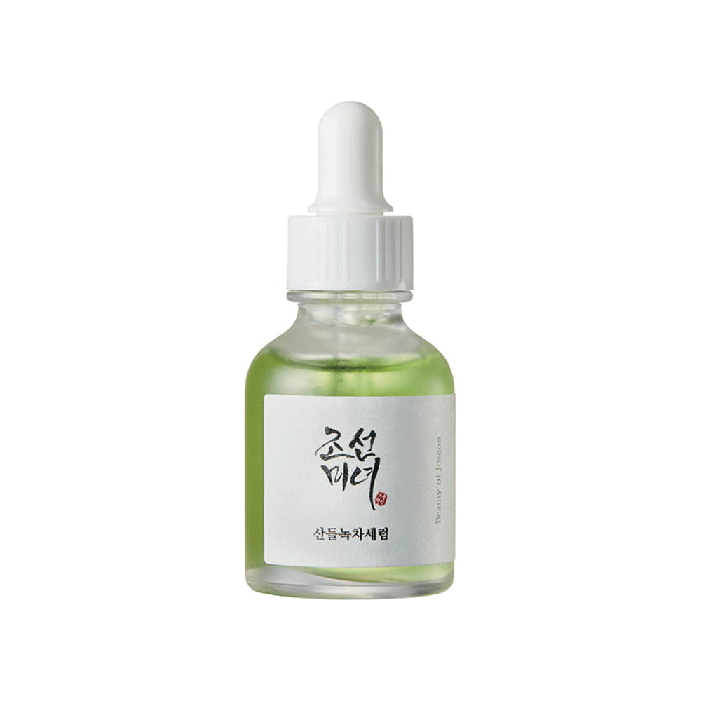 BEAUTY OF JOSEON Calming Serum: Green Tea + Panthenol raminamasis veido serumas 2