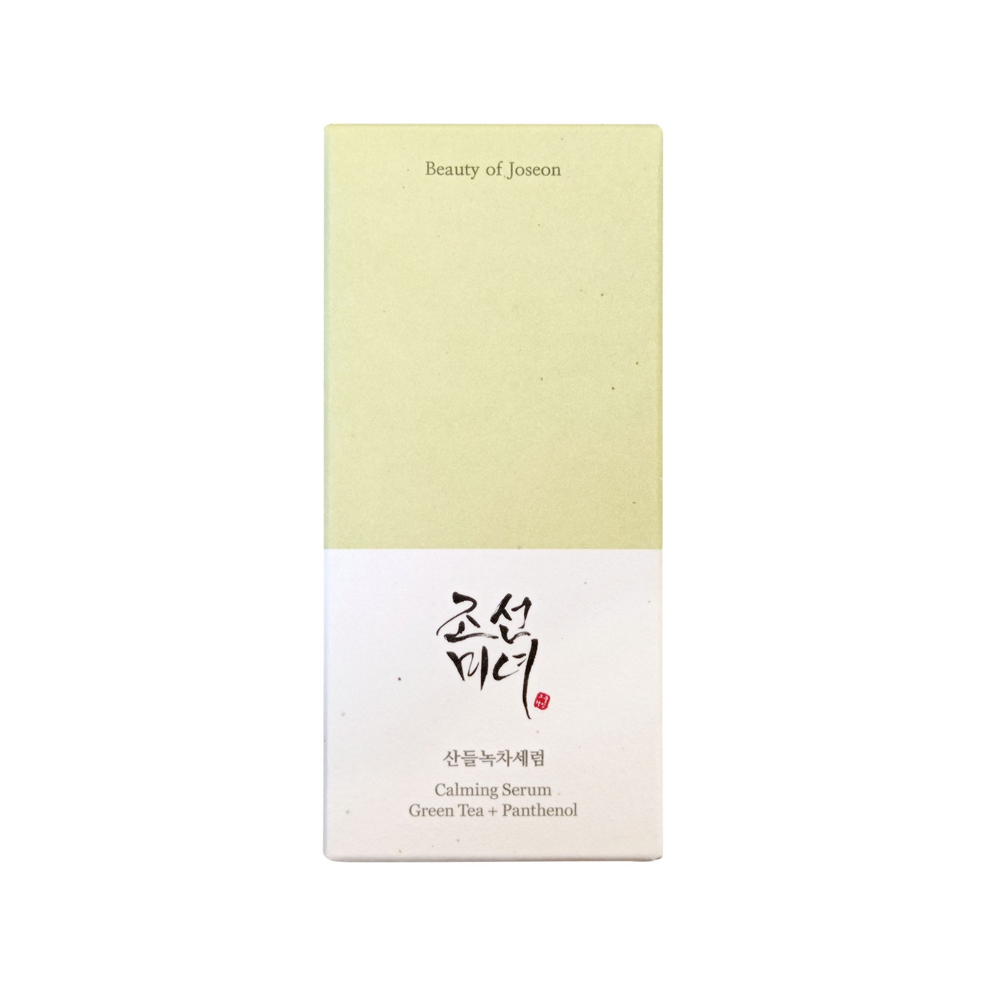 BEAUTY OF JOSEON Calming Serum: Green Tea + Panthenol raminamasis veido serumas 3