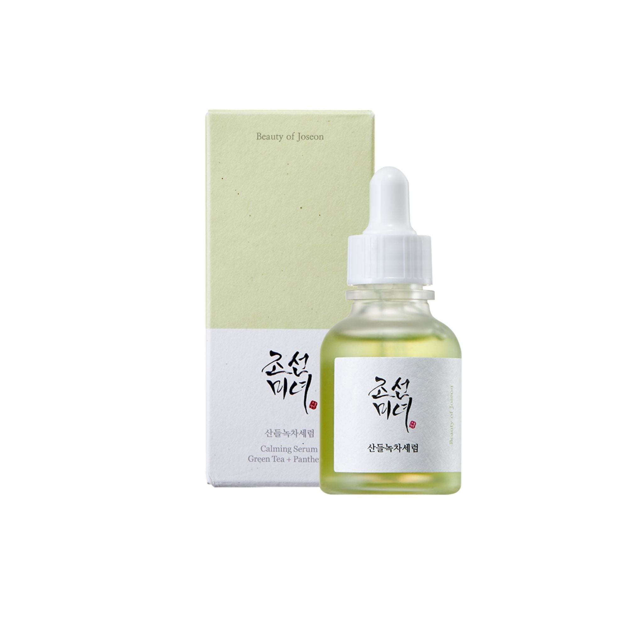 BEAUTY OF JOSEON Calming Serum: Green Tea + Panthenol raminantis veido serumas 1