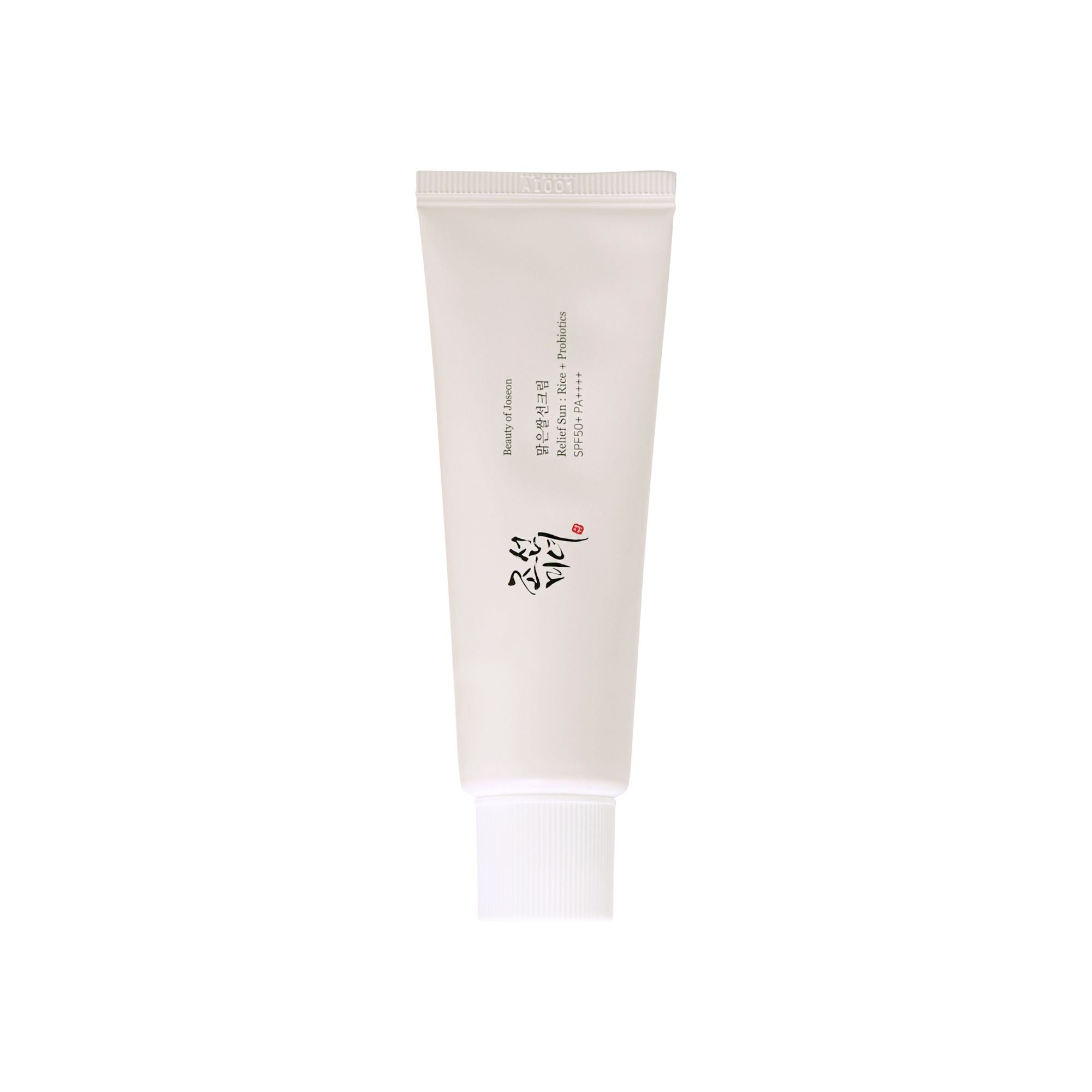 BEAUTY OF JOSEON Relief Sun: Rice + Probiotics SPF50+ apsauginis kremas nuo saulės 1