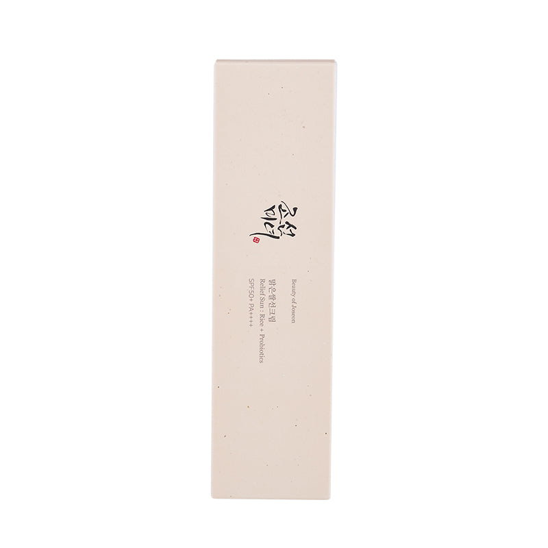 BEAUTY OF JOSEON Relief Sun: Rice + Probiotics SPF50+ apsauginis kremas nuo saulės 2