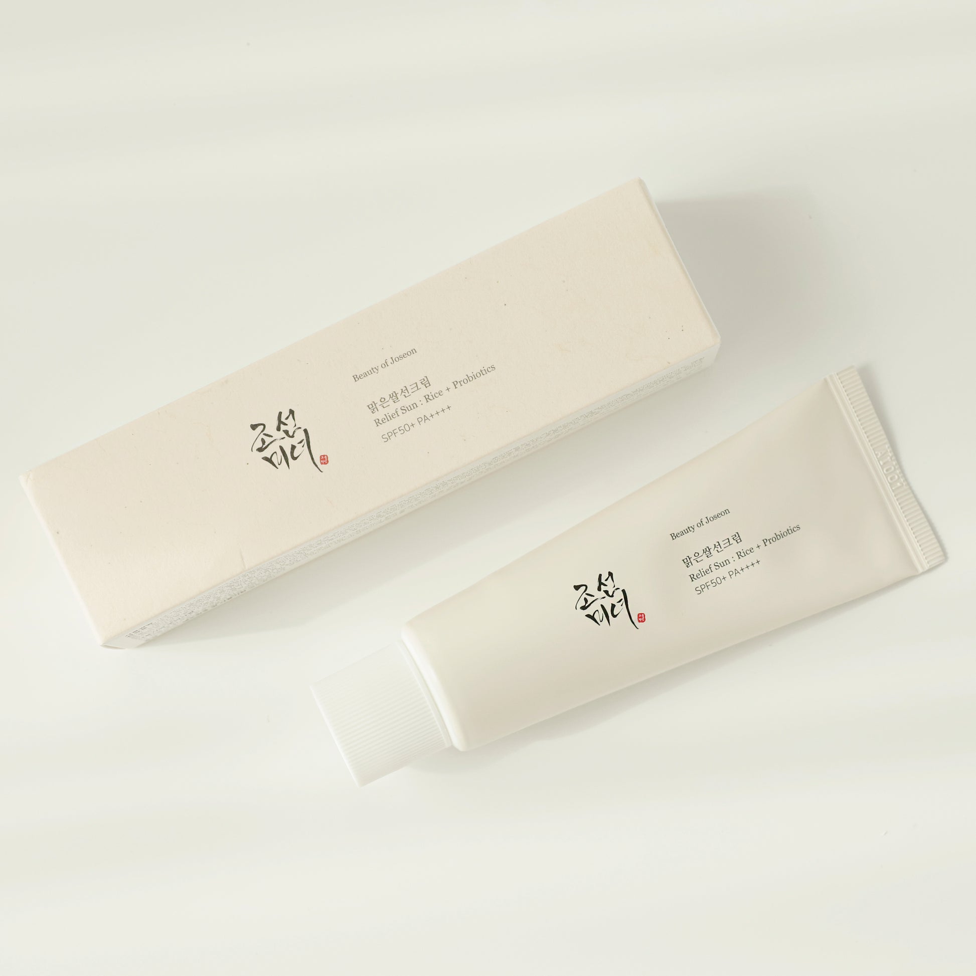 BEAUTY OF JOSEON Relief Sun: Rice + Probiotics SPF50+ apsauginis kremas nuo saulės 4
