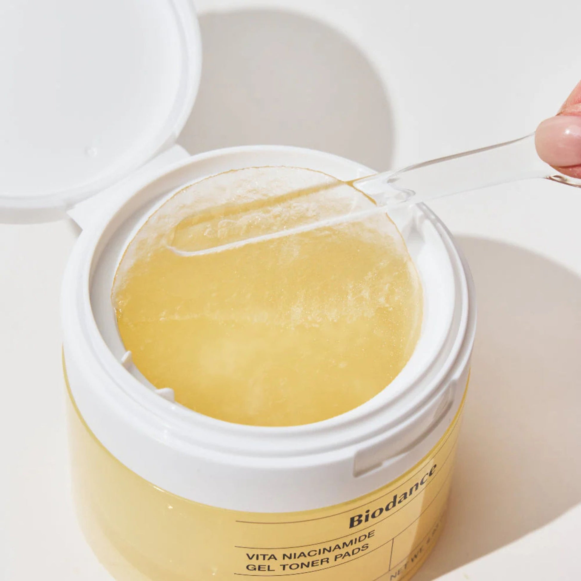 BIODANCE Vita Niacinamide Gel Toner Pads geliniai toniko padeliai 3
