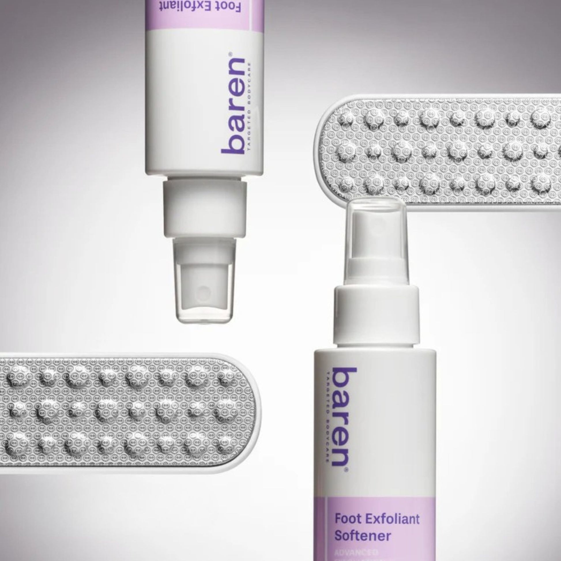 Baren Callus Remover Kit for Feet pėdų priežiūros rinkinys 3