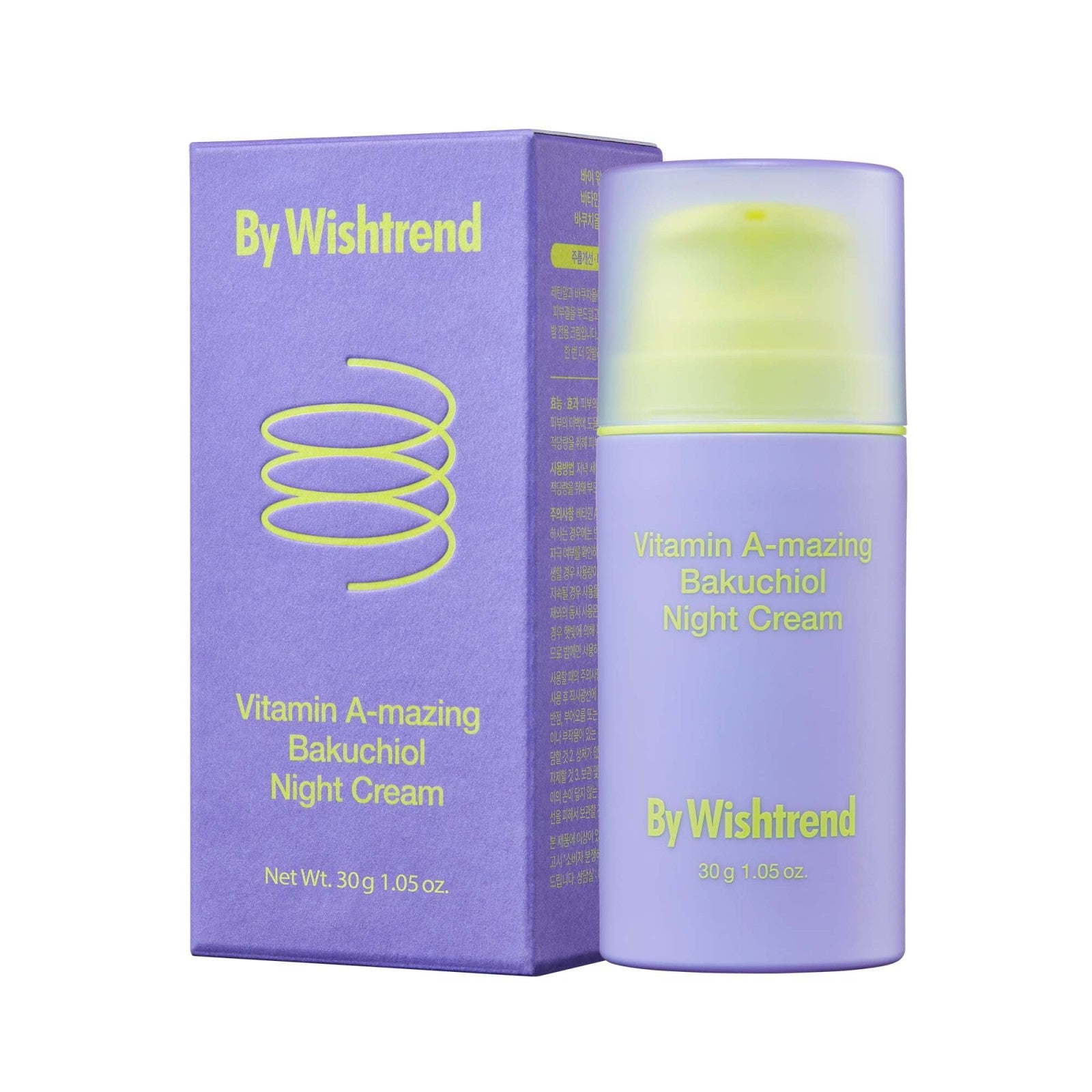 By Wishtrend Vitamin A-mazing Bakuchiol Night Cream naktinis veido kremas 2