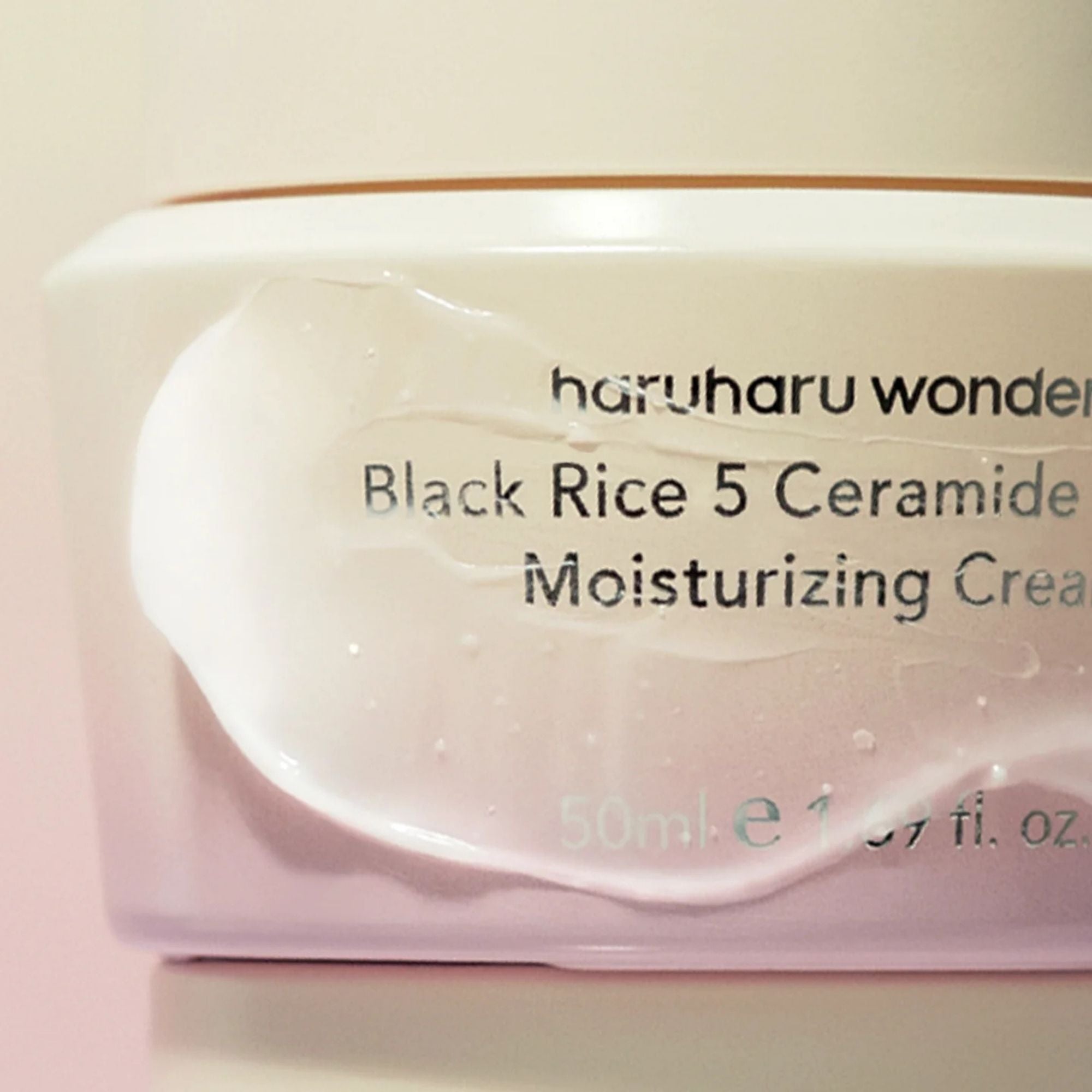 Haruharu Wonder Black Rice 5 Ceramide Barrier Moisturizing Cream veido kremas