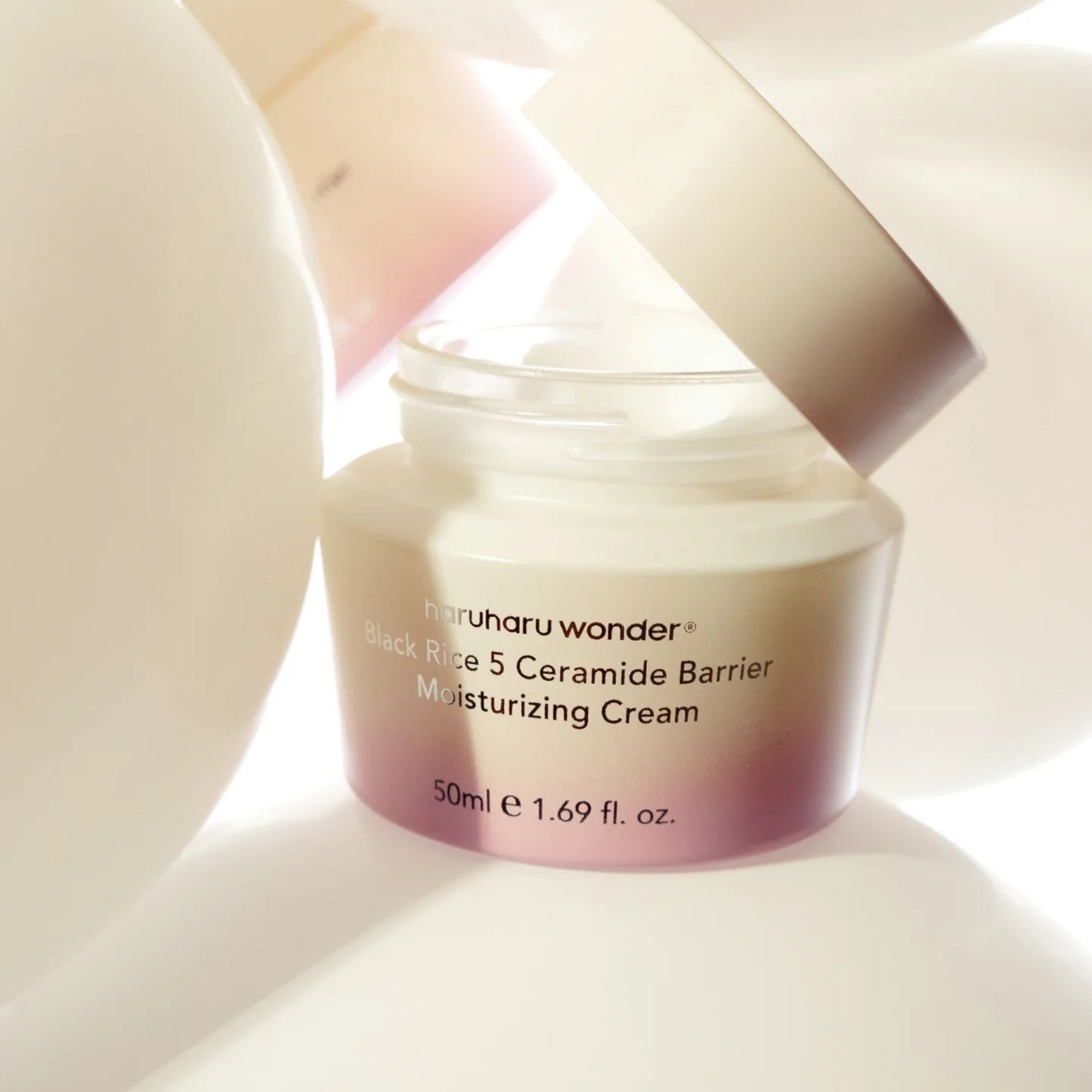 Haruharu Wonder Black Rice 5 Ceramide Barrier Moisturizing Cream veido kremas