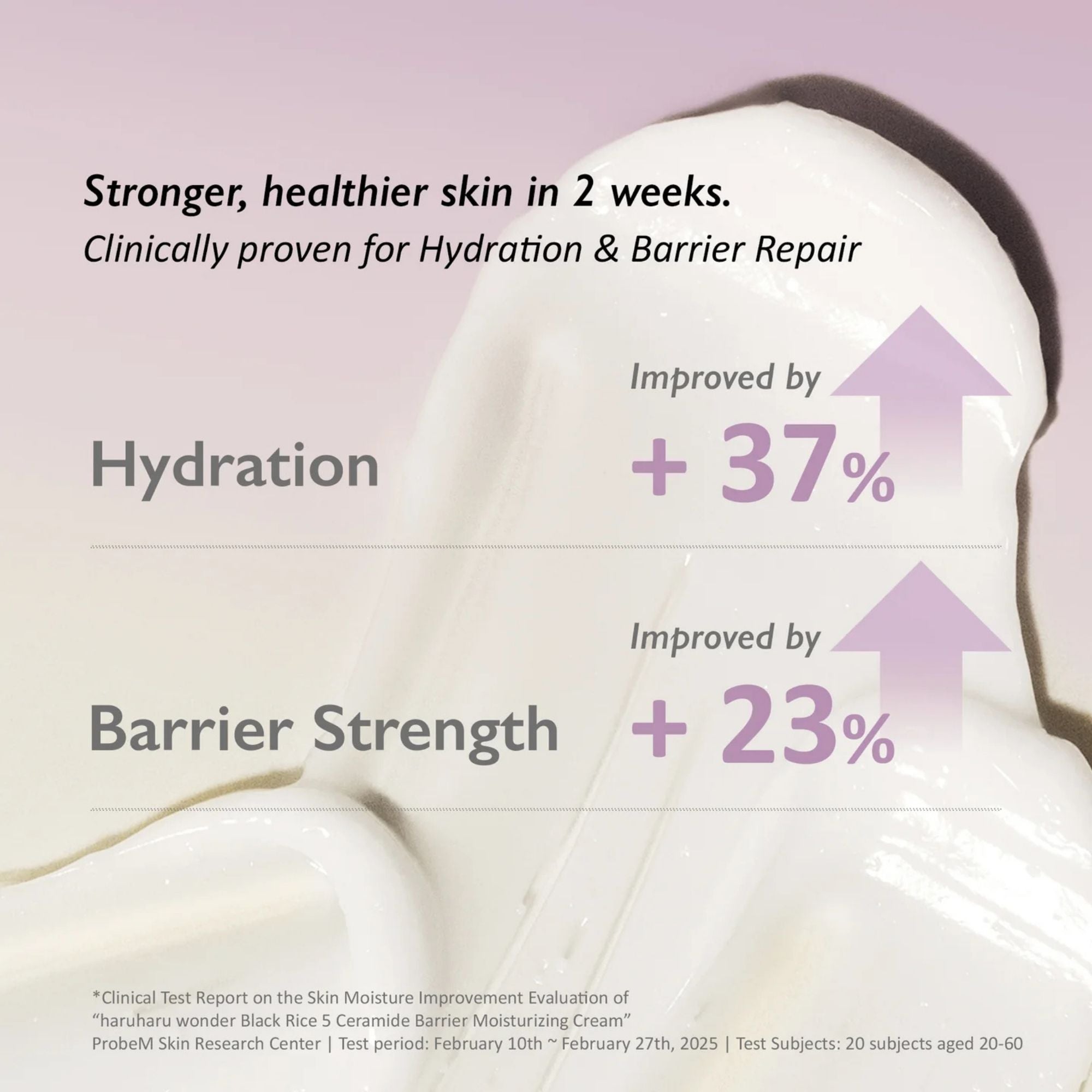 Haruharu Wonder Black Rice 5 Ceramide Barrier Moisturizing Cream veido kremas