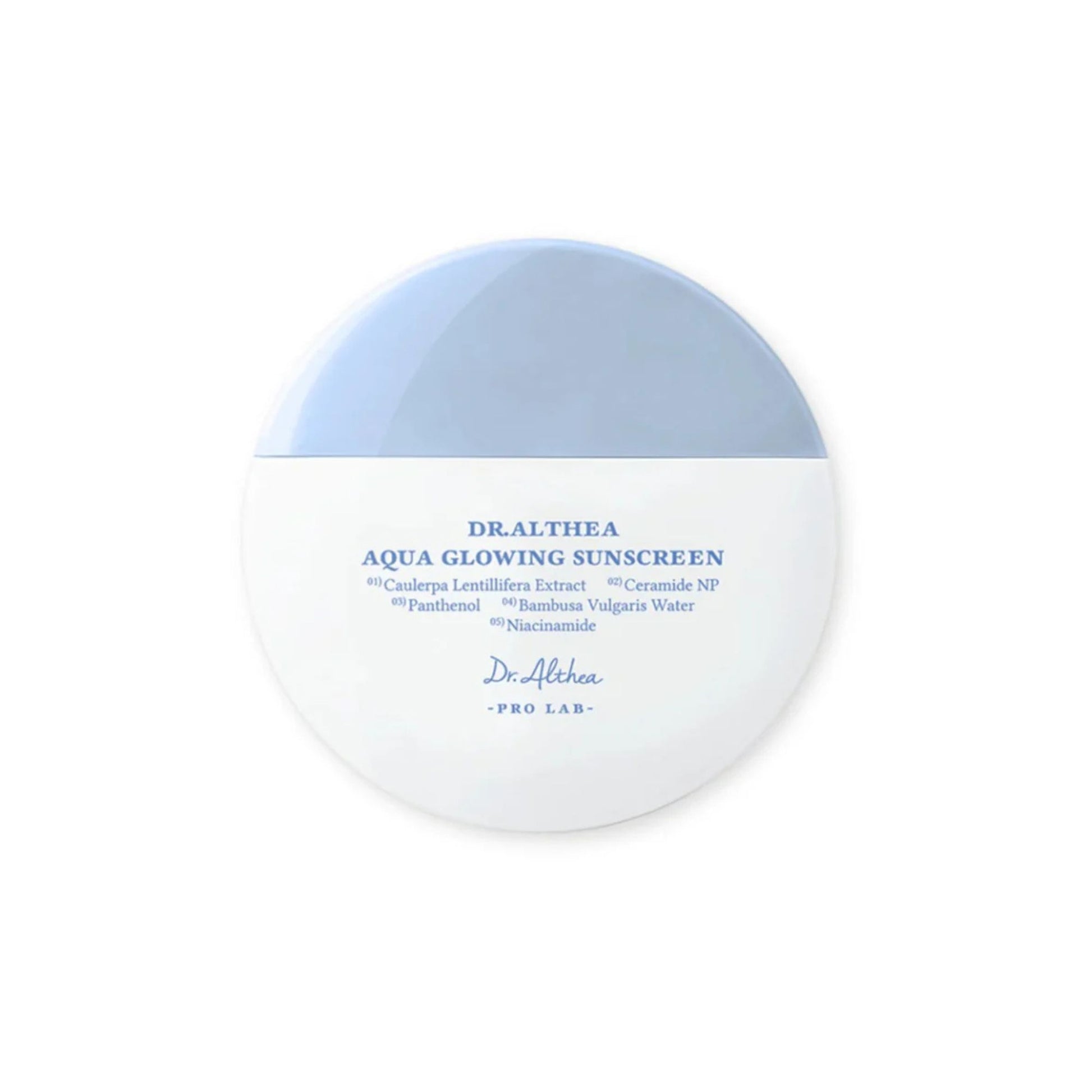 Dr.Althea Aqua Glowing Sunscreen apsauginis kremas nuo saulės 01