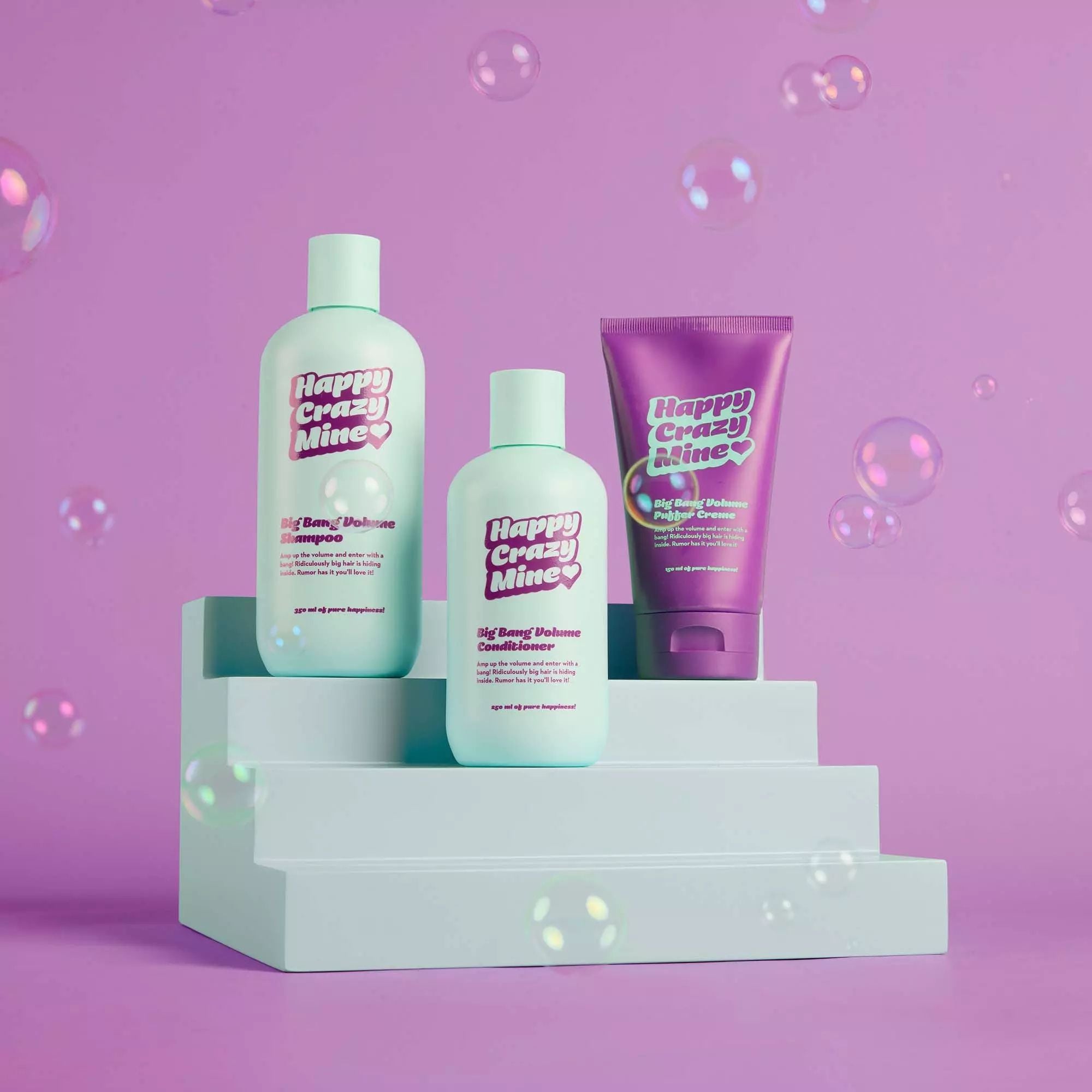Happy Crazy Mine Big Bang Volume Conditioner apimties suteikiantis kondicionierius 1