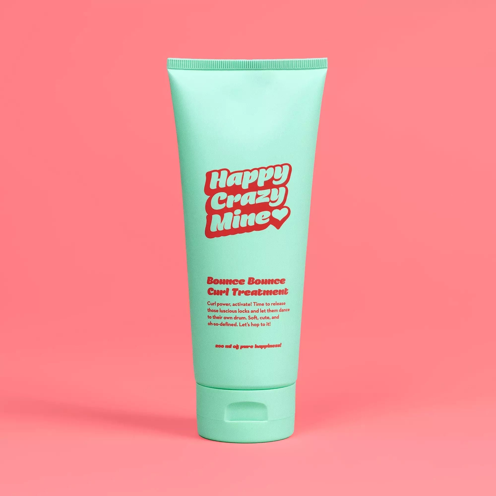 Happy Crazy Mine Bounce Bounce Curl Treatment plaukų kaukė garbanotiems plaukams 1