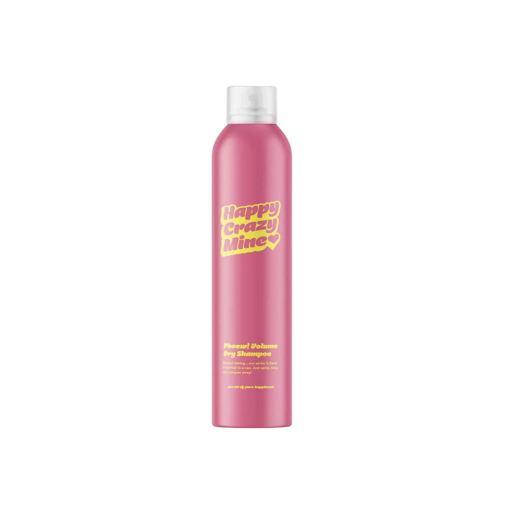 Happy Crazy Mine Pheew! Volume Dry Shampoo apimties suteikiantis sausas šampūnas