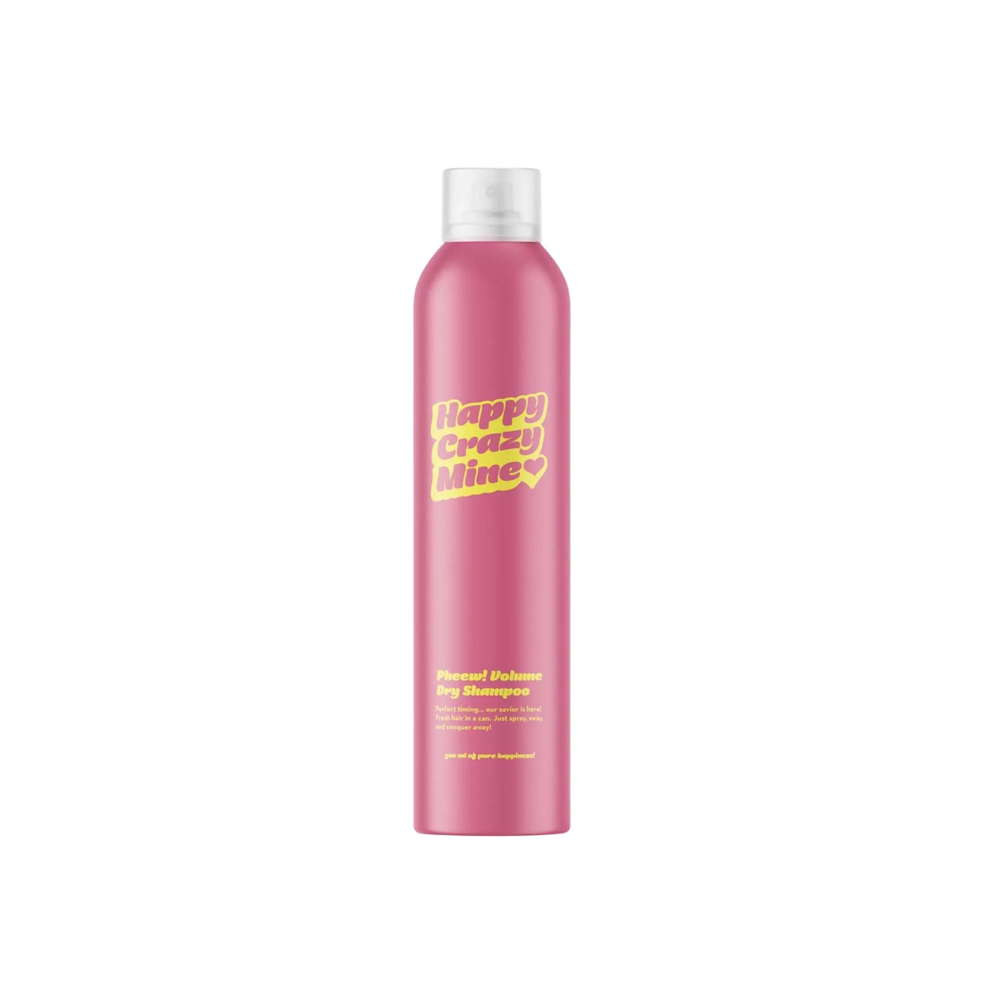 Happy Crazy Mine Pheew! Volume Dry Shampoo apimties suteikiantis sausas šampūnas