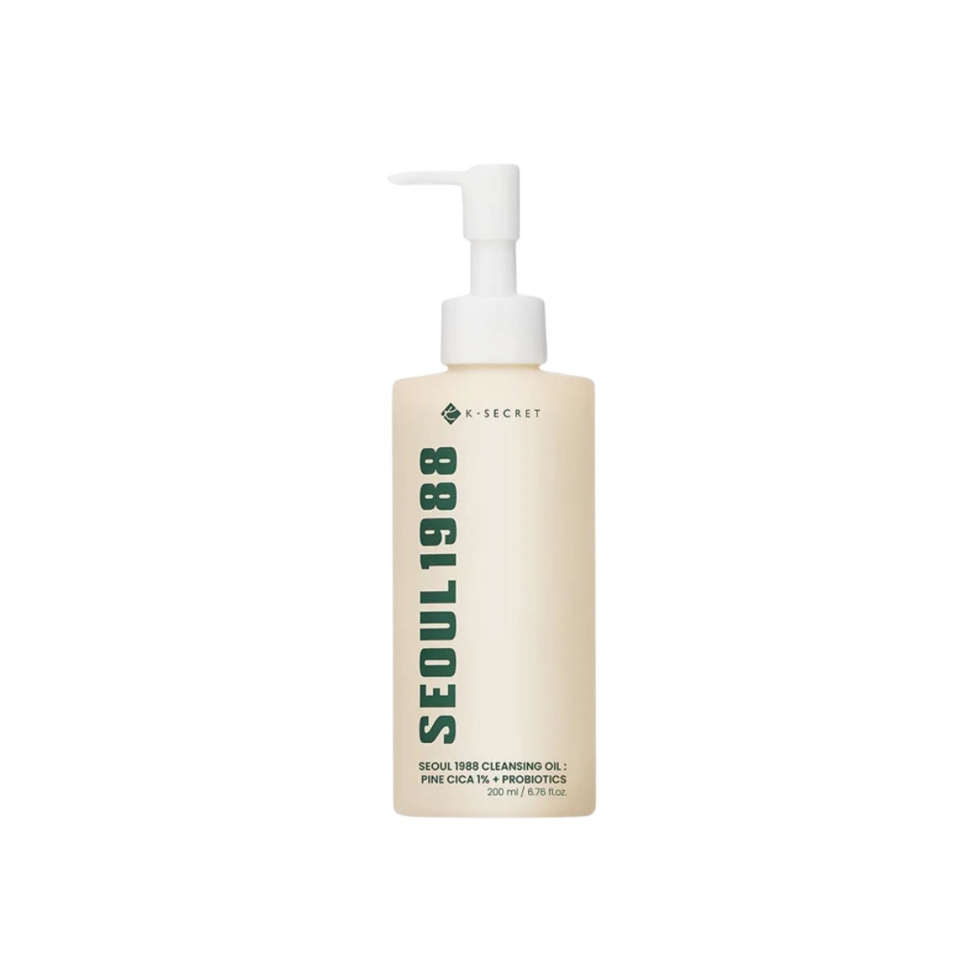 KSECRET SEOUL 1988 Cleansing Oil: Pine Cica 1% + Probiotics valomasis veido aliejus