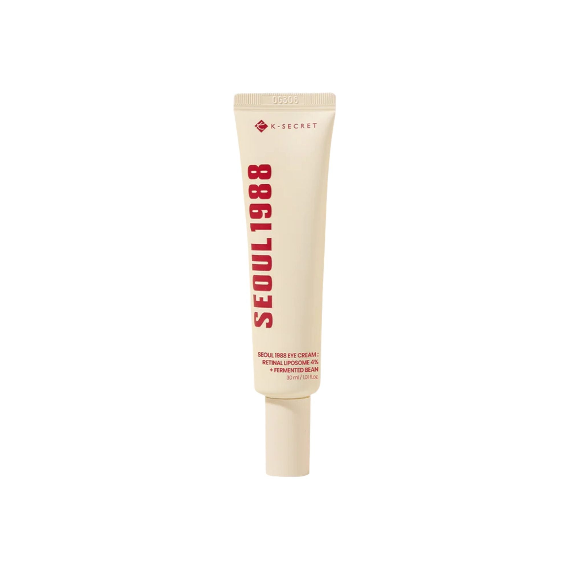 KSECRET SEOUL 1988 Eye Cream: Retinal Liposome 4% + Fermented Bean paakių kremas