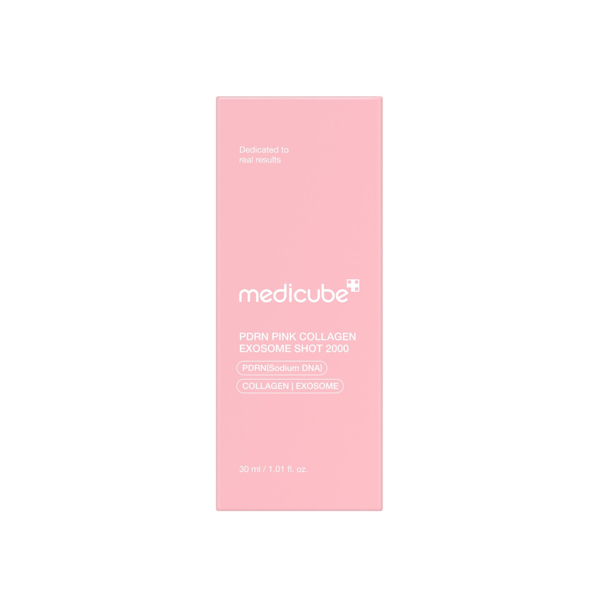 MEDICUBE PDRN Pink Exosome Shot Serum 2000 veido serumas 1