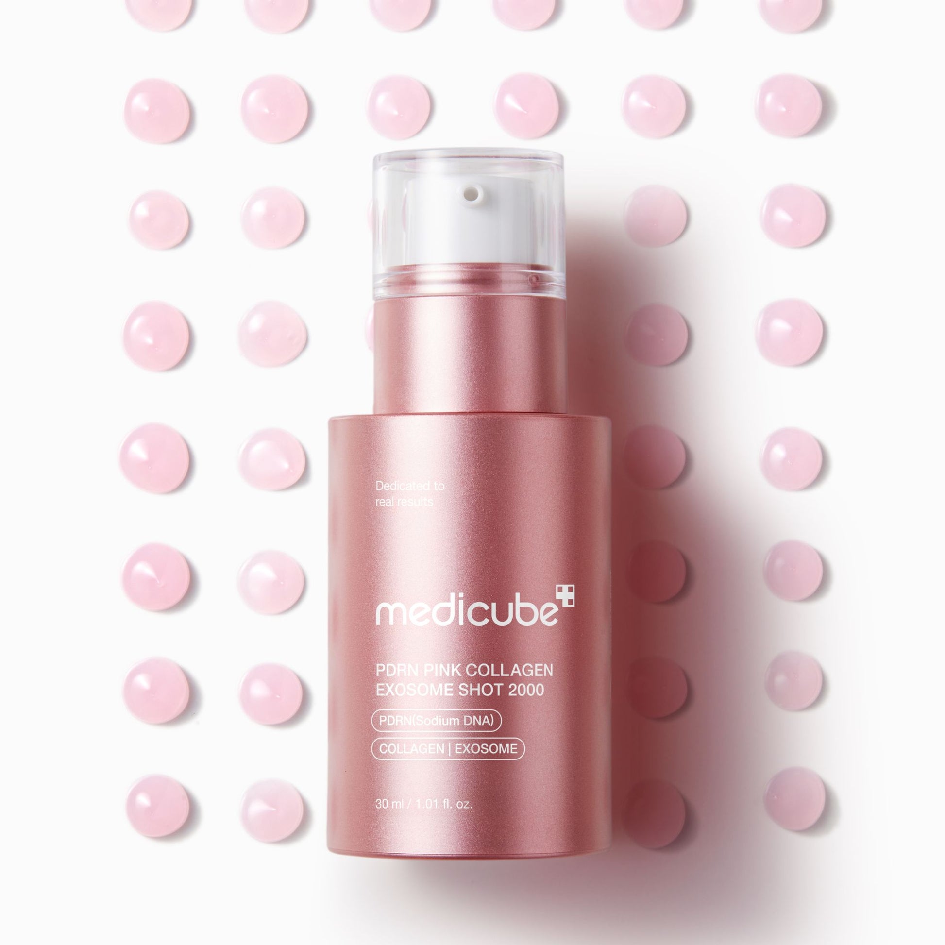 MEDICUBE PDRN Pink Exosome Shot Serum 2000 veido serumas 2