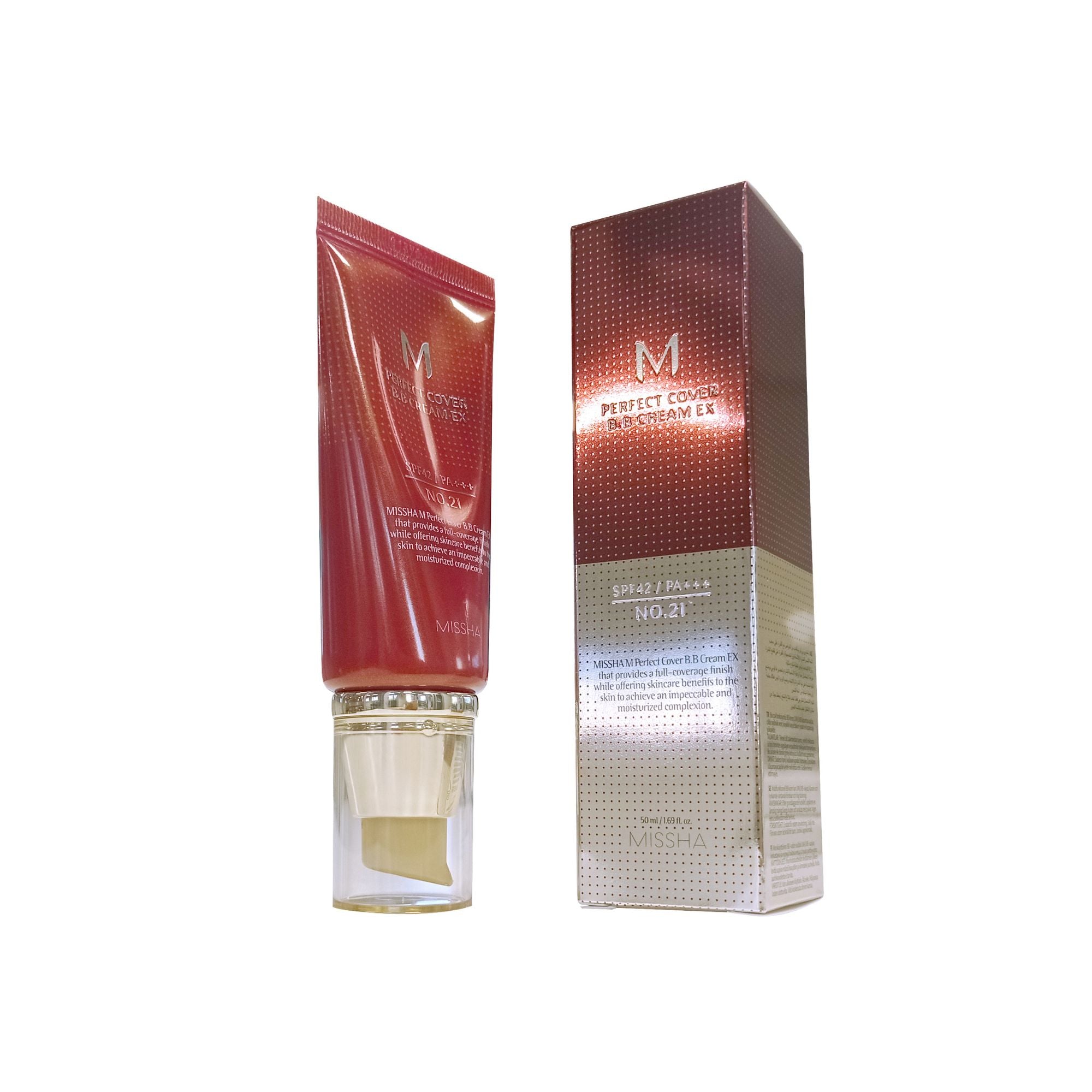 MISSHA M Perfect Cover BB Cream Spf42 BB kremas 3