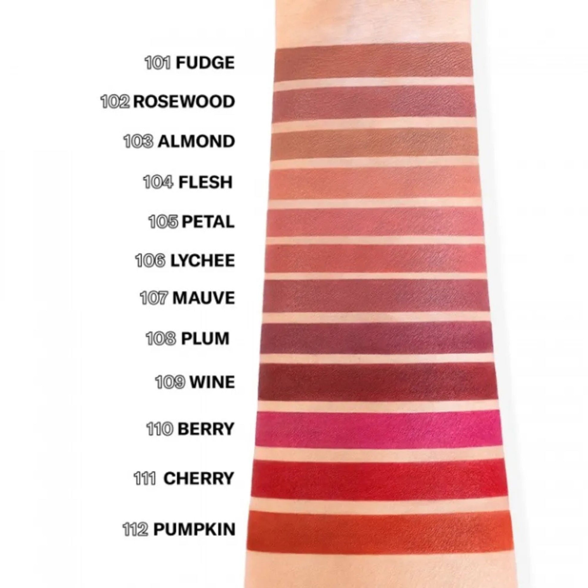 Mesauda Milano Artist Lips lūpų pieštukas spalvos