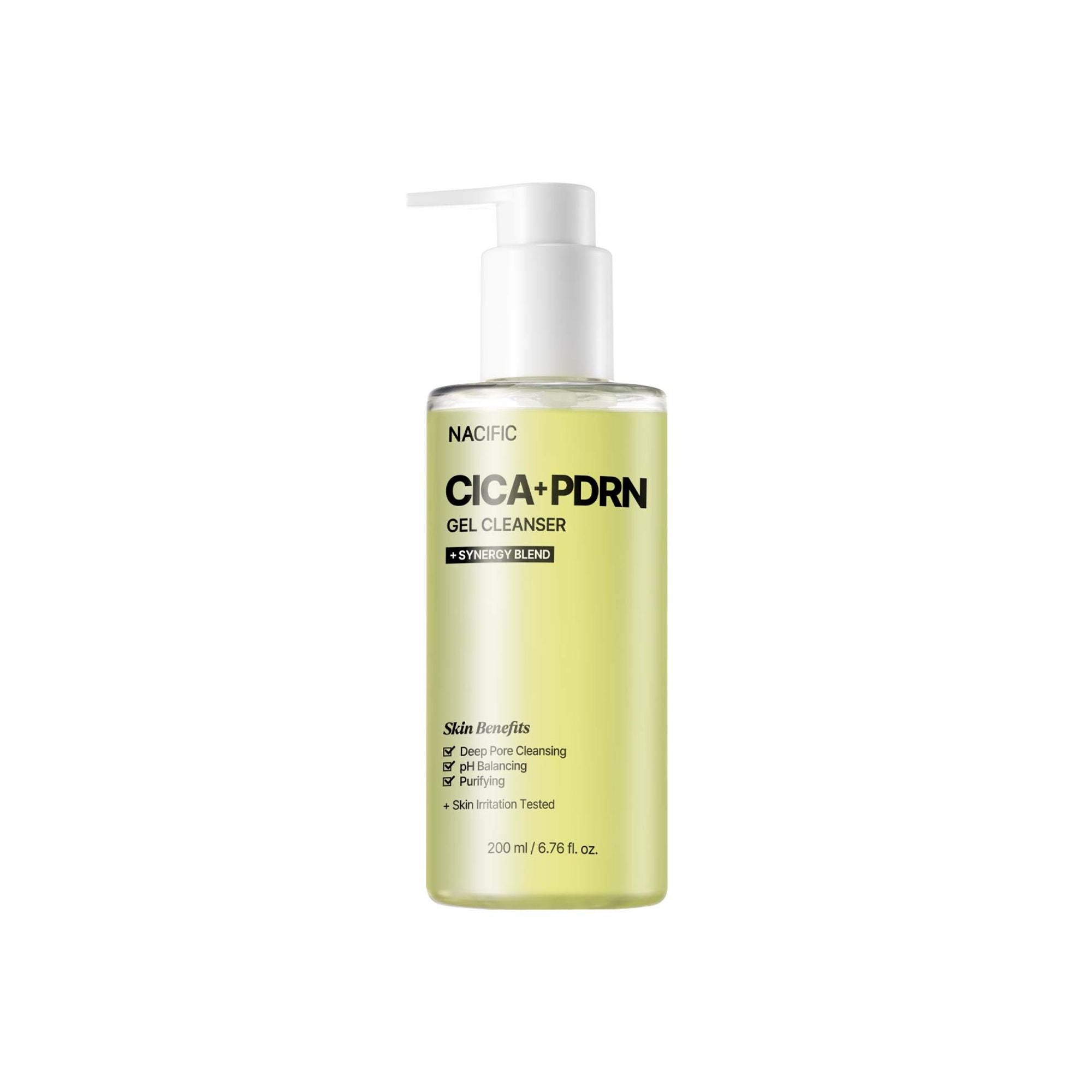 NACIFIC CICA PDRN Gel Cleanser veido prausiklis