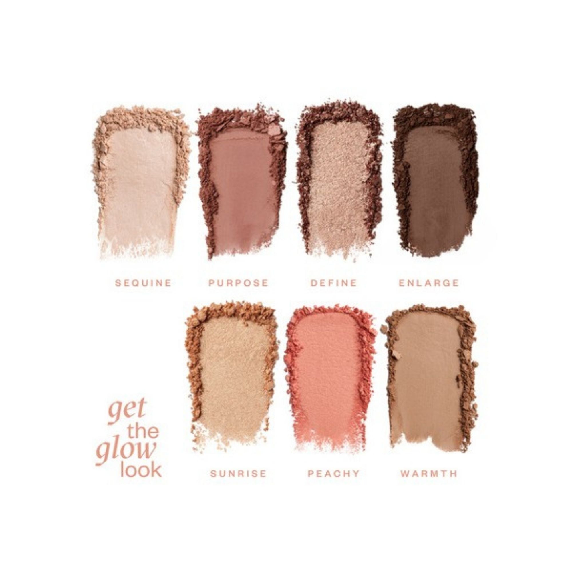 PAESE Get The Glow Look daugiafunkcinė veido ir akių makiažo paletė 1