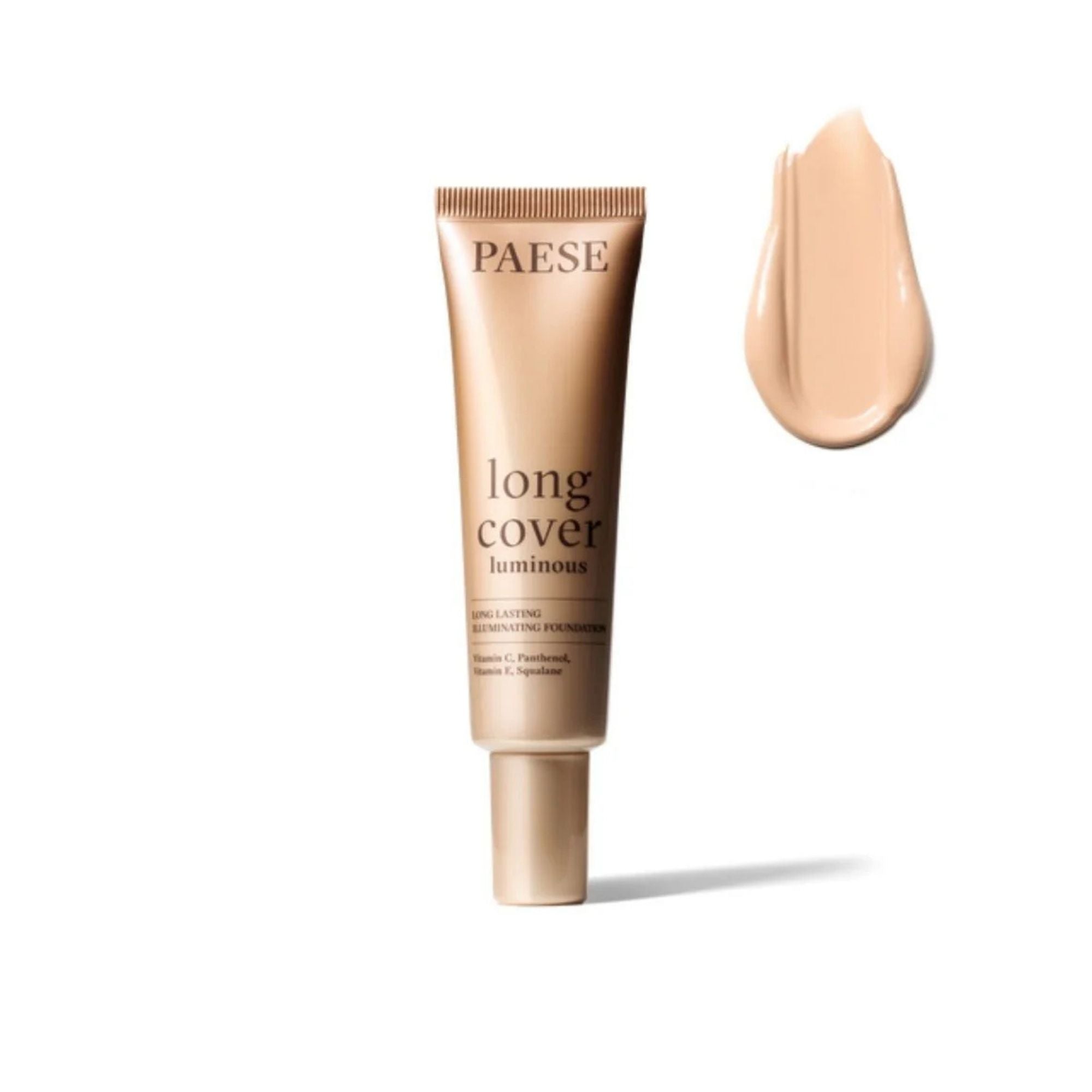 PAESE Long Cover Luminous švytėjimo suteikiantis makiažo pagrindas 05