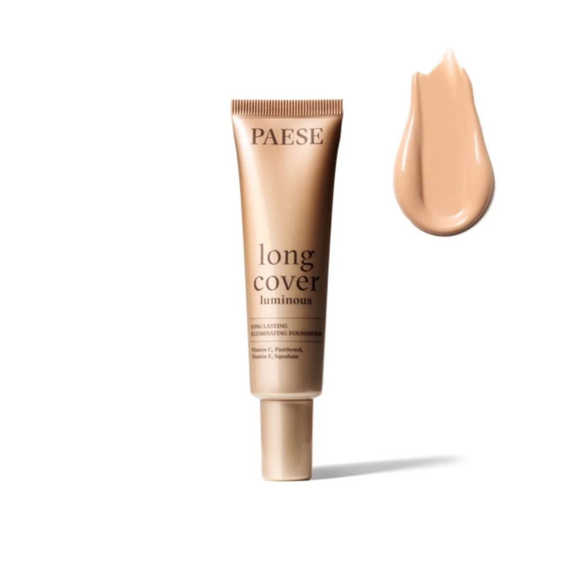 PAESE Long Cover Luminous švytėjimo suteikiantis makiažo pagrindas 1,0