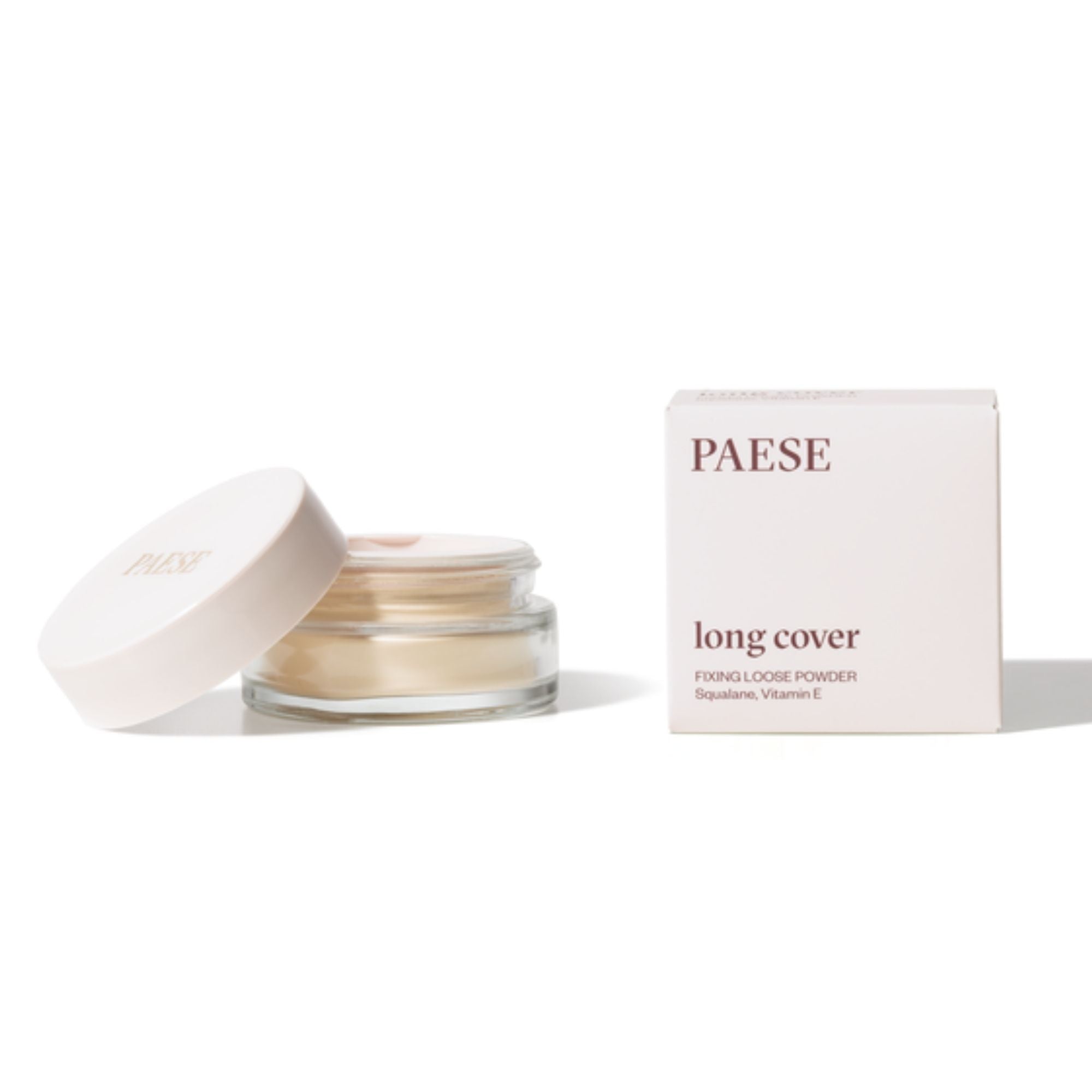 PAESE Long Cover fiksuojanti biri pudra 2
