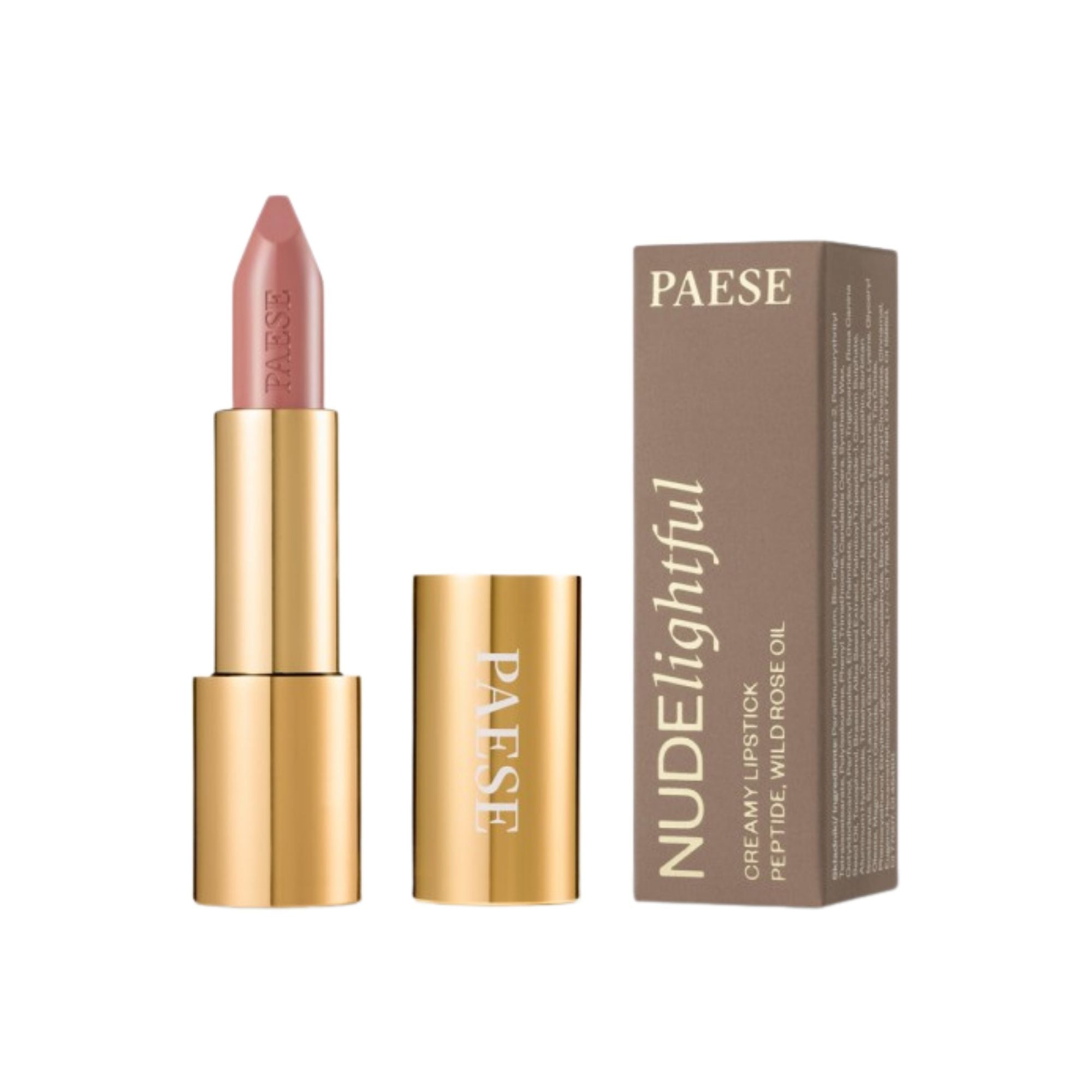 PAESE NudeLightful lūpų dažai 1