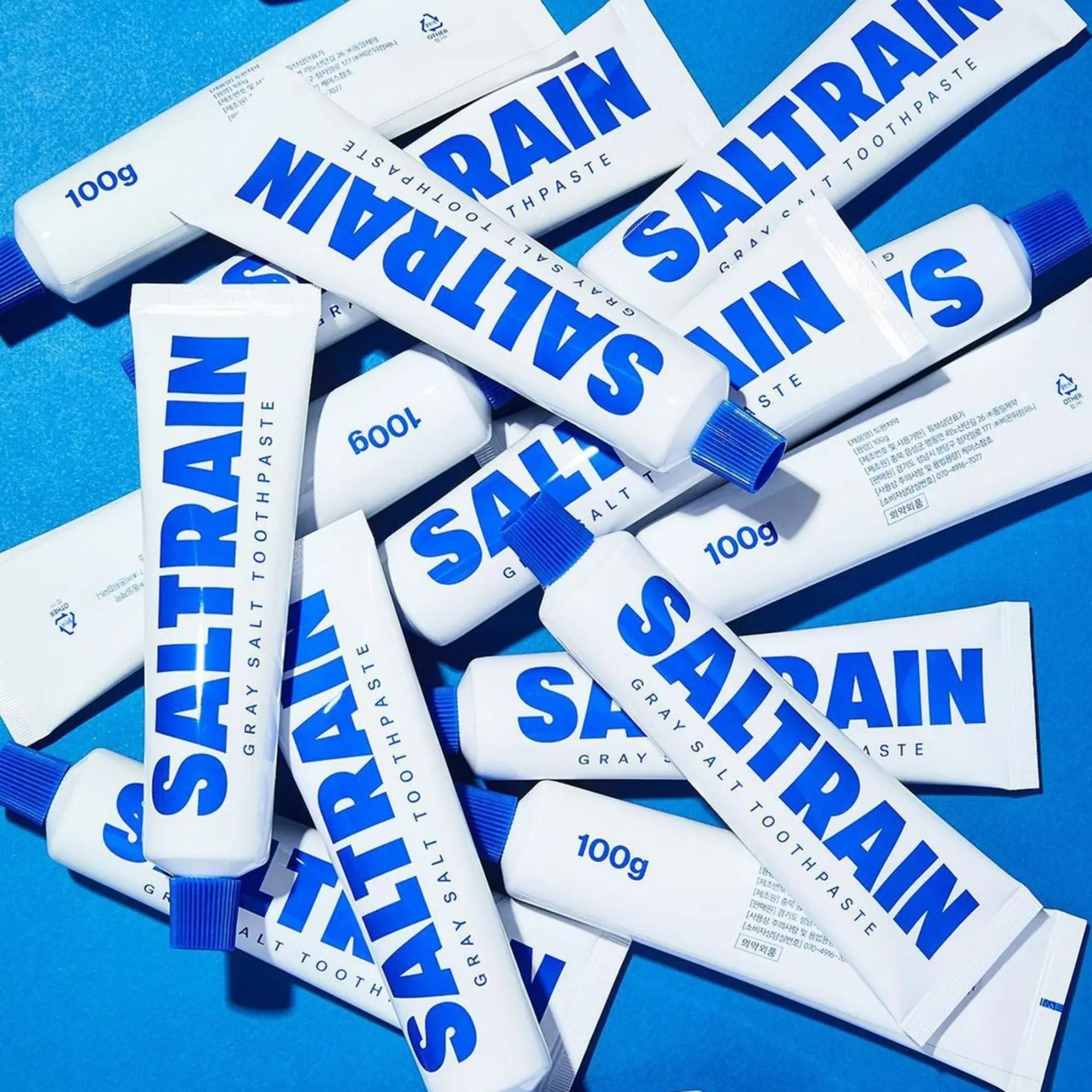 SALTRAIN Gray Salt Toothpaste dantų pasta 1