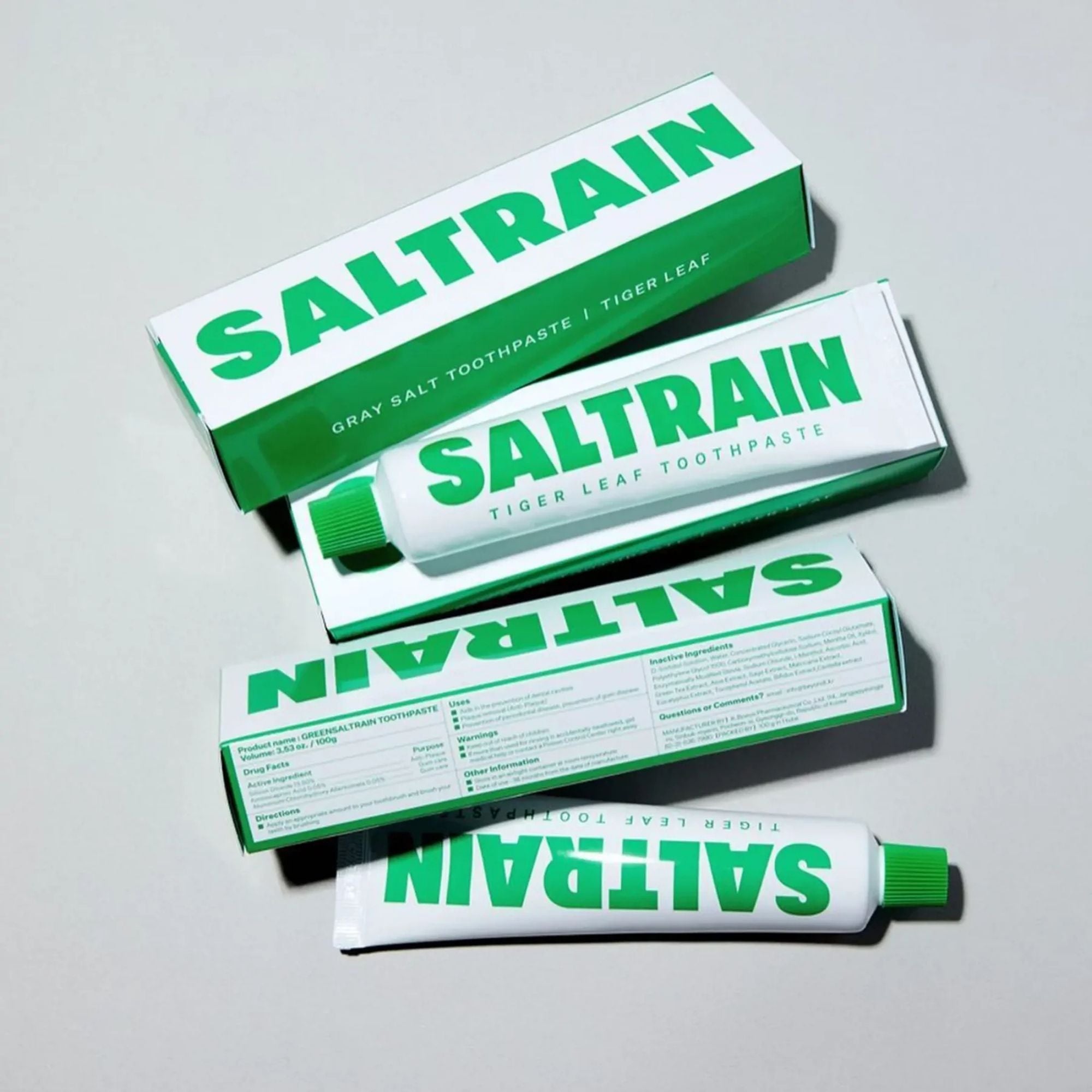 SALTRAIN Tiger Leaf Toothpaste dantų pasta 1