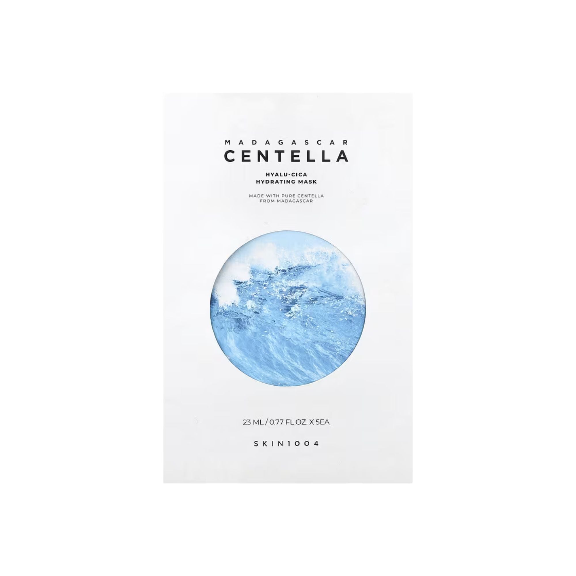 SKIN1004 Madagascar Centella Hyalu-Cica Hydrating Mask lakštinė veido kaukė 1