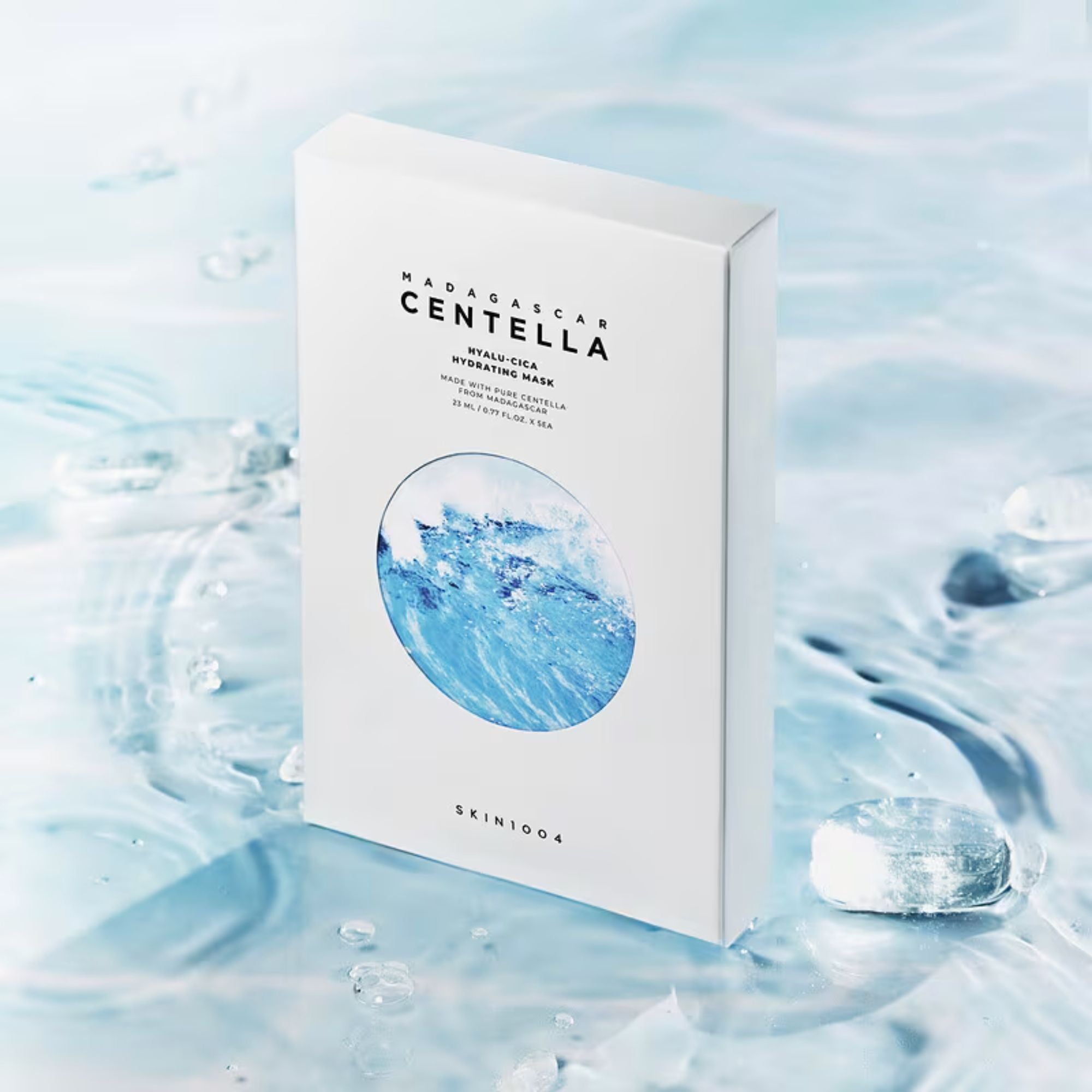 SKIN1004 Madagascar Centella Hyalu-Cica Hydrating Mask lakštinė veido kaukė 2