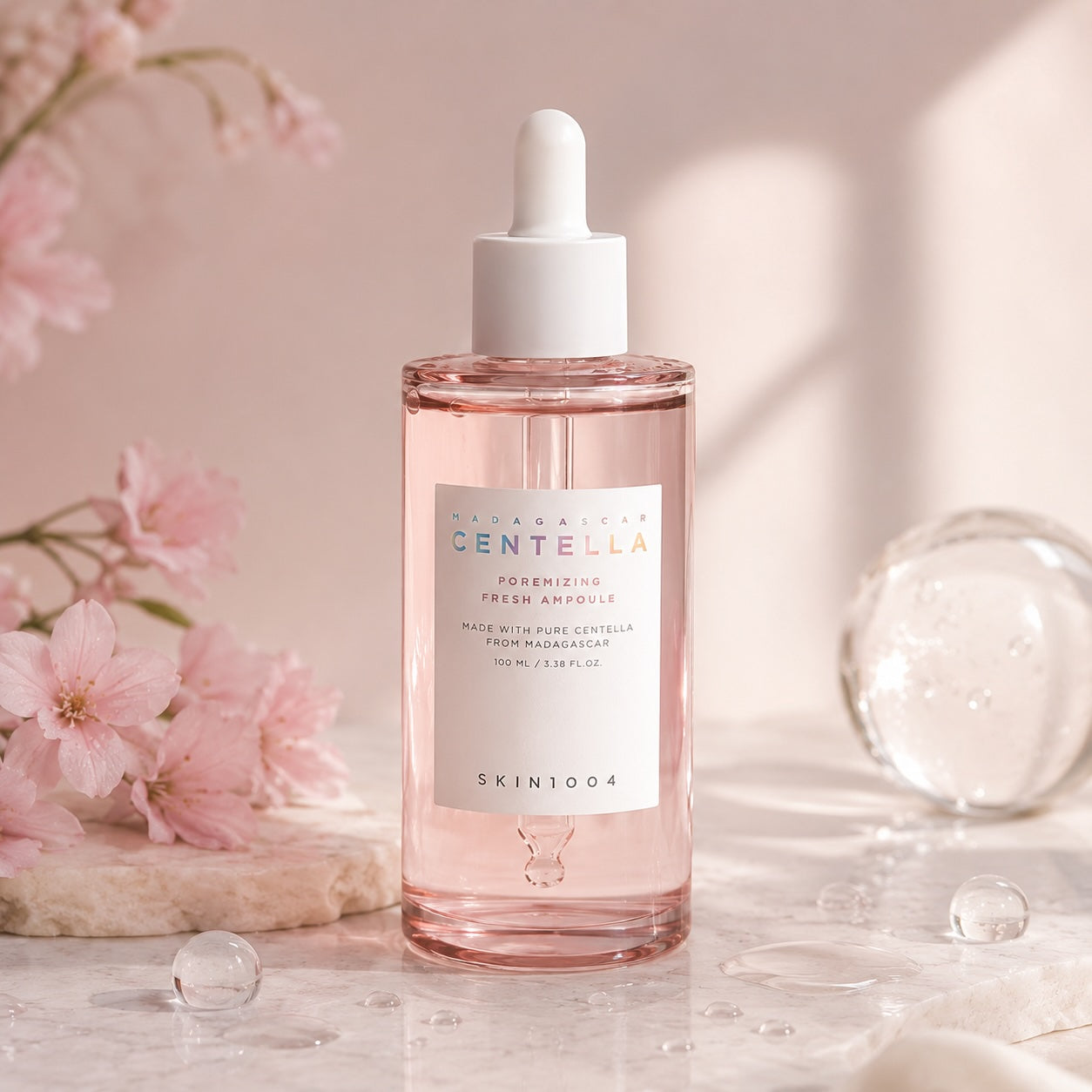 SKIN1004 Madagascar Centella Poremizing Fresh Ampoule veido serumas