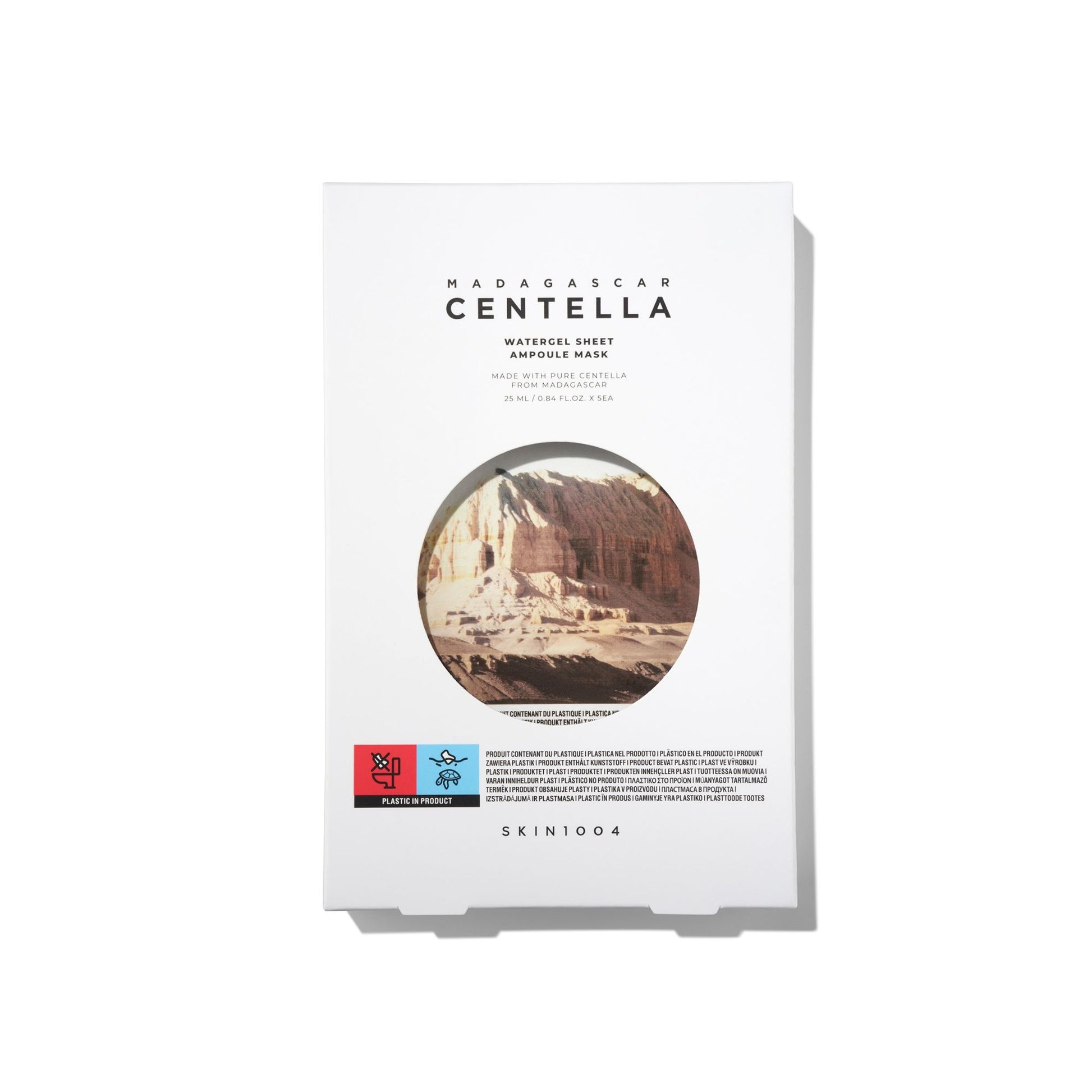 SKIN1004 Madagascar Centella Watergel Sheet Ampoule Mask lakštinė veido kaukė 4