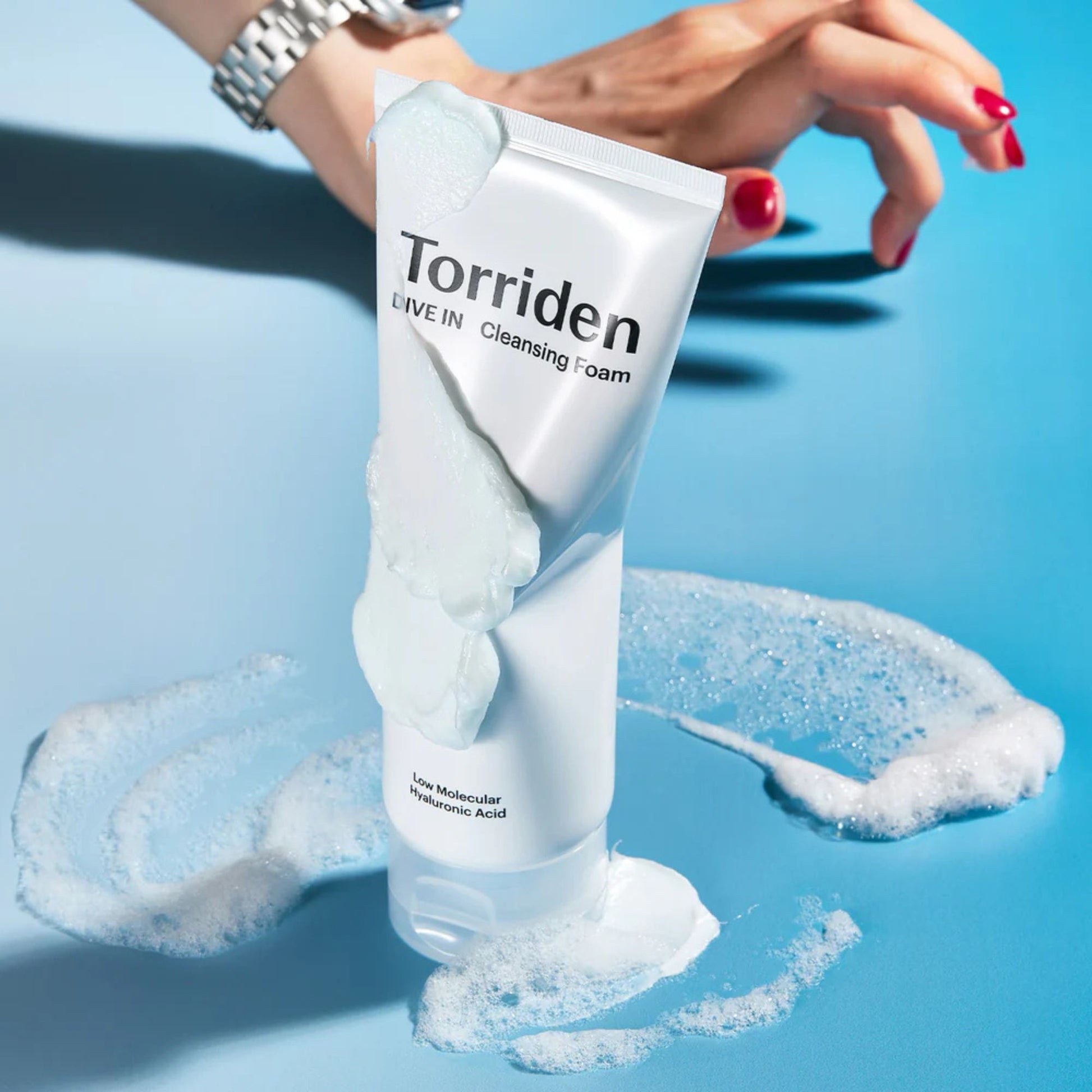 TORRIDEN DIVE-IN Low Molecular Hyaluronic Acid Cleansing Foam veido prausiklis 1