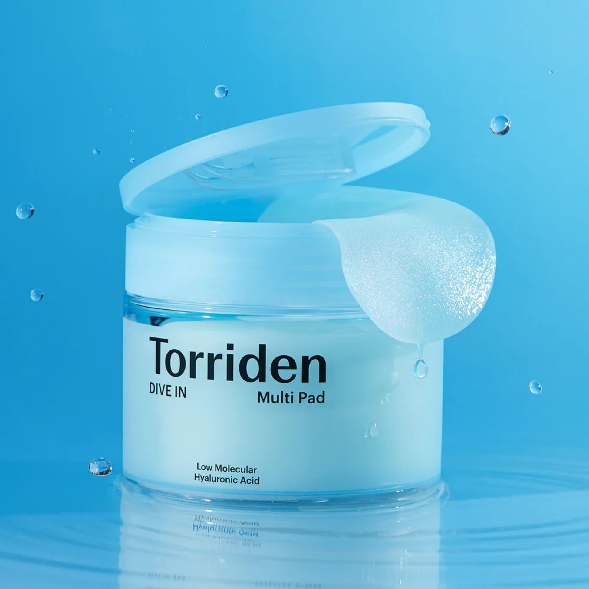 TORRIDEN DIVE-IN Low Molecule Hyaluronic Acid Multi Pad drėkinantys veido padeliai 1