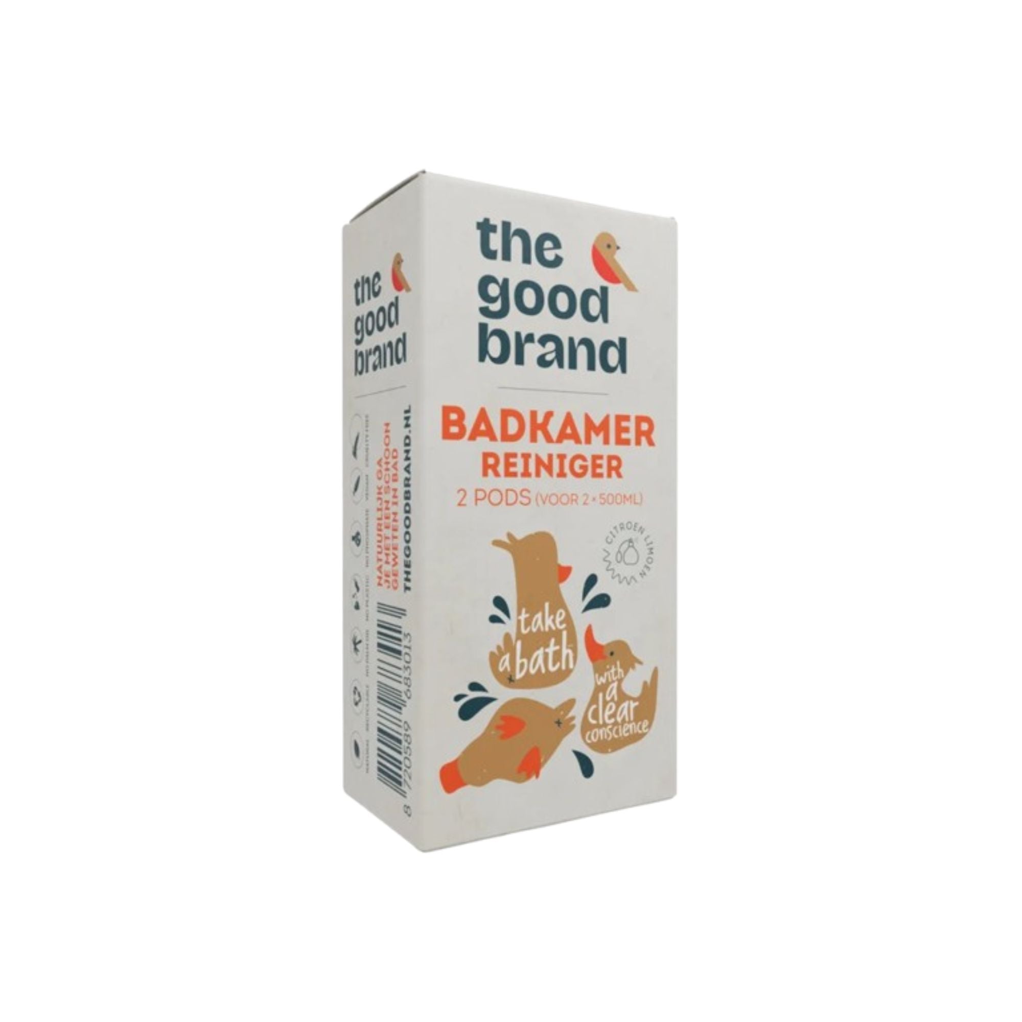 The Good Brand Bathroom Cleaning Pods vonios valymo kapsulės, 2 vnt.
